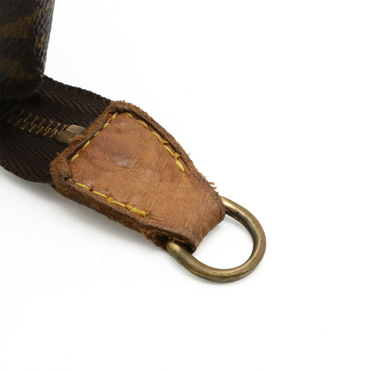 Louis Vuitton Brown Monogram Canvas Pvc Coated Canvas Handbag Pochette Pouch (Pre-Owned)