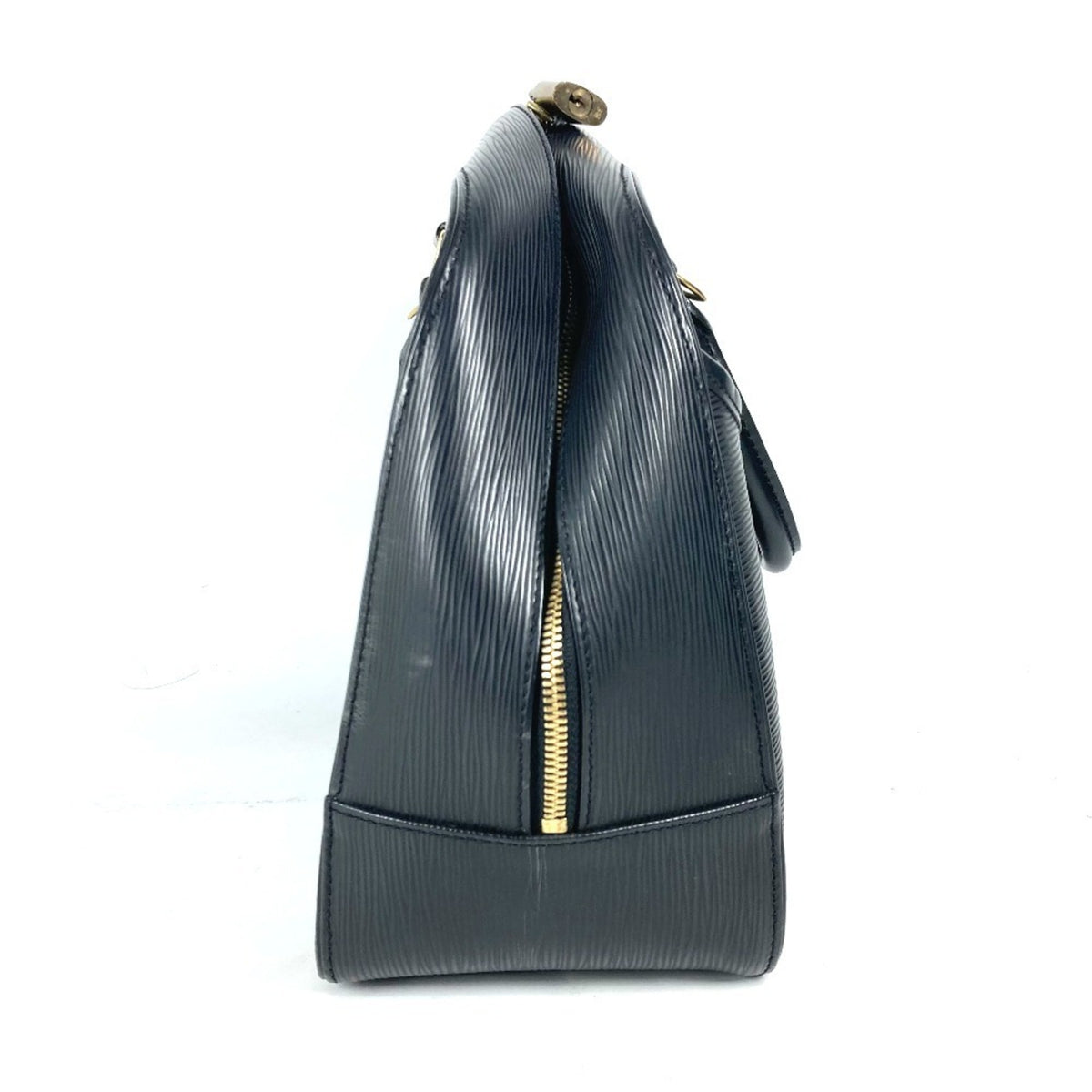 Louis Vuitton Black Noir Epi Leather Handbag Tote Bag (Pre-Owned)