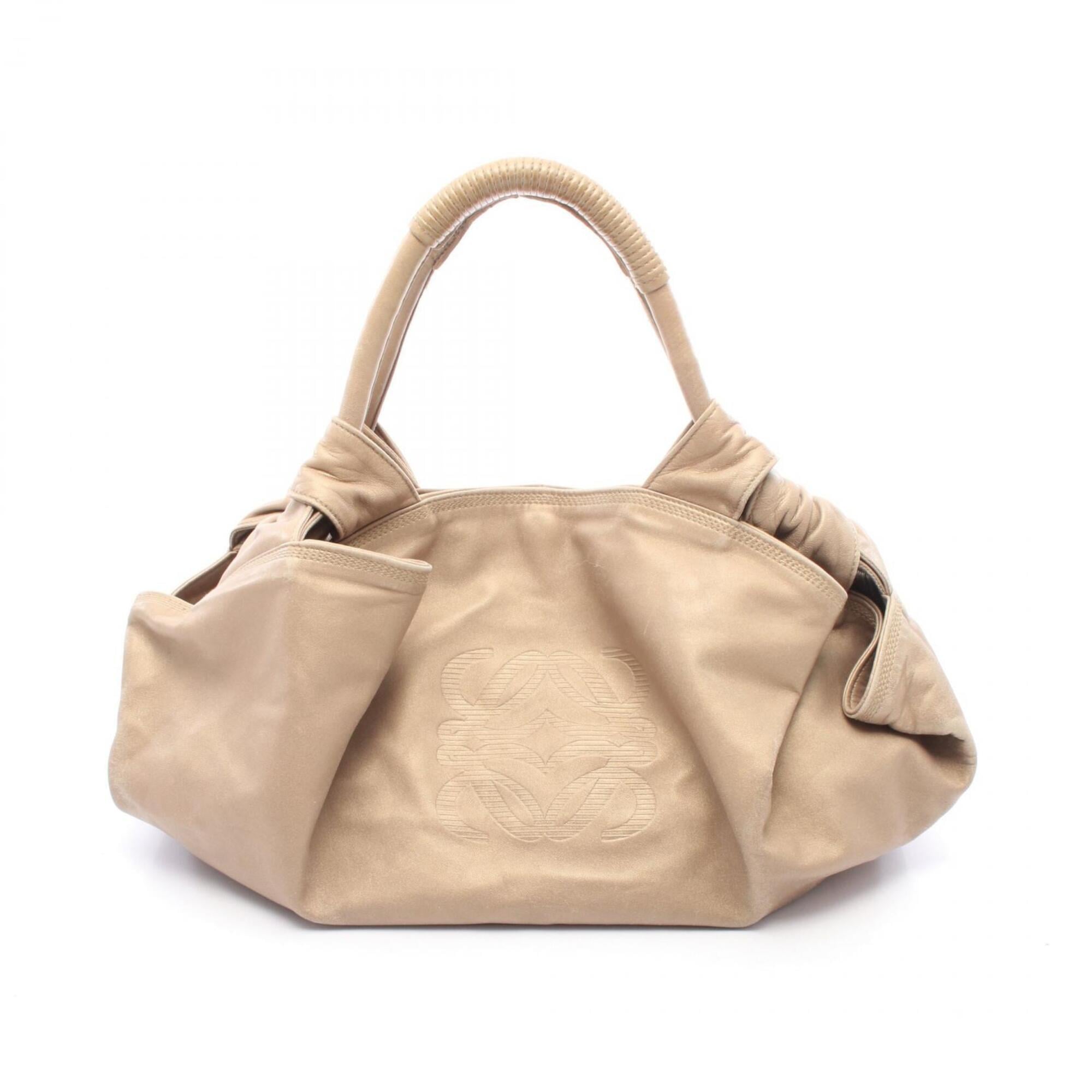 Loewe Gold Leather Handbag (Pre-Owned)
