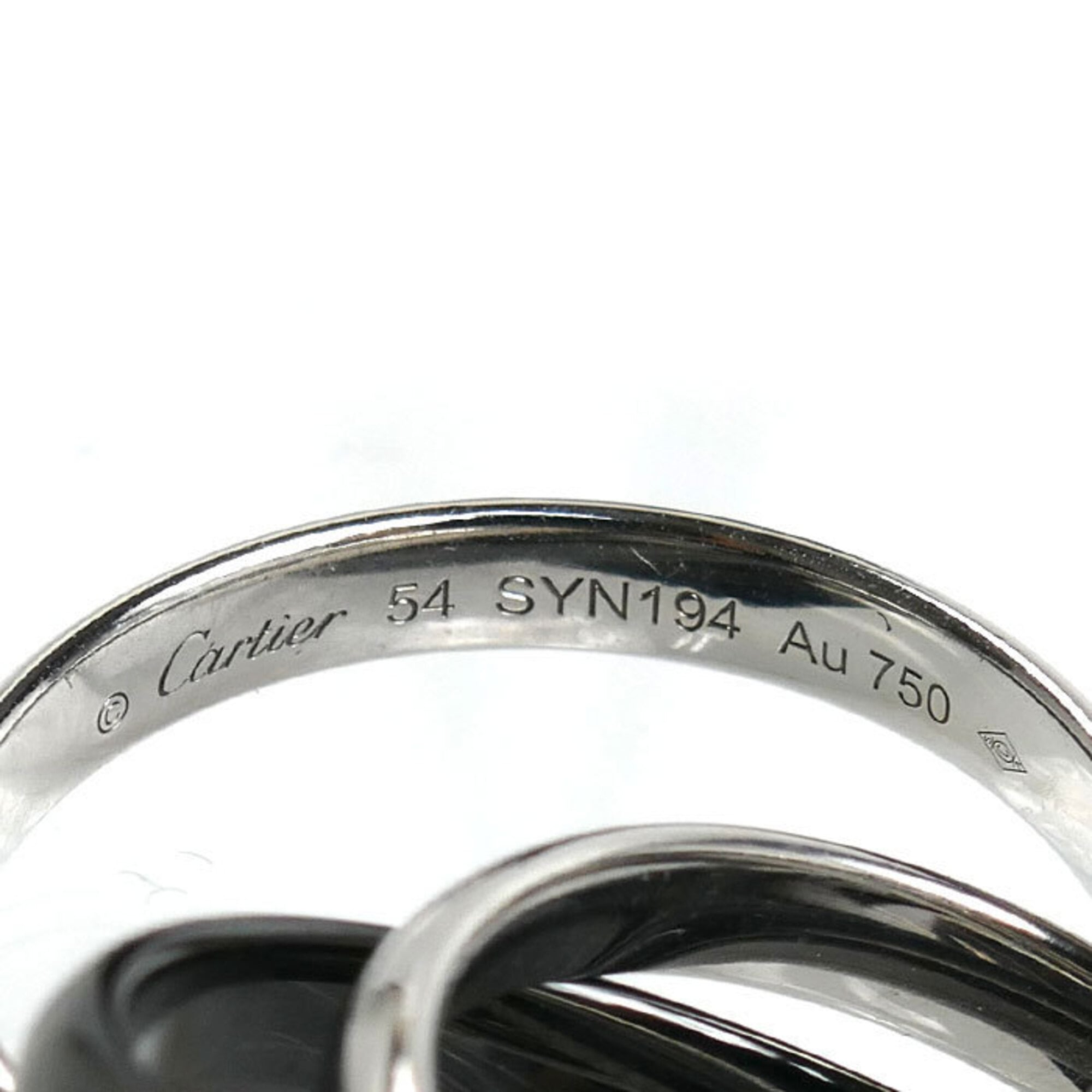 Cartier White Gold (18K) Ceramic Band Ring (Pre-Owned)
