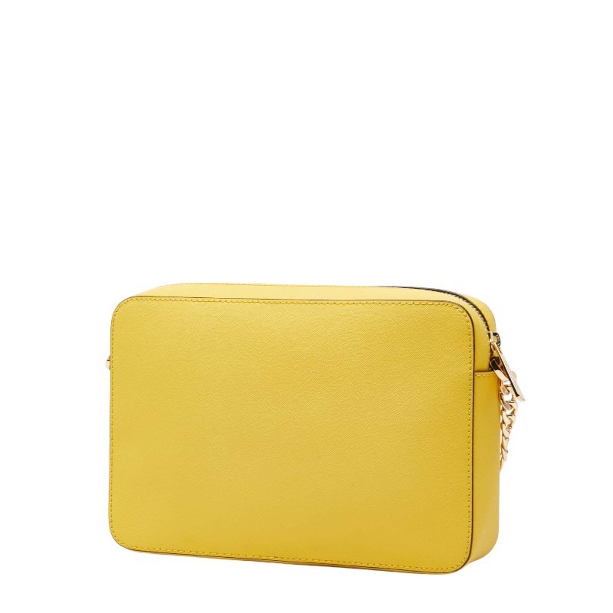Michael Kors Yellow Leather Shoulder Bag (Pre-Owned)