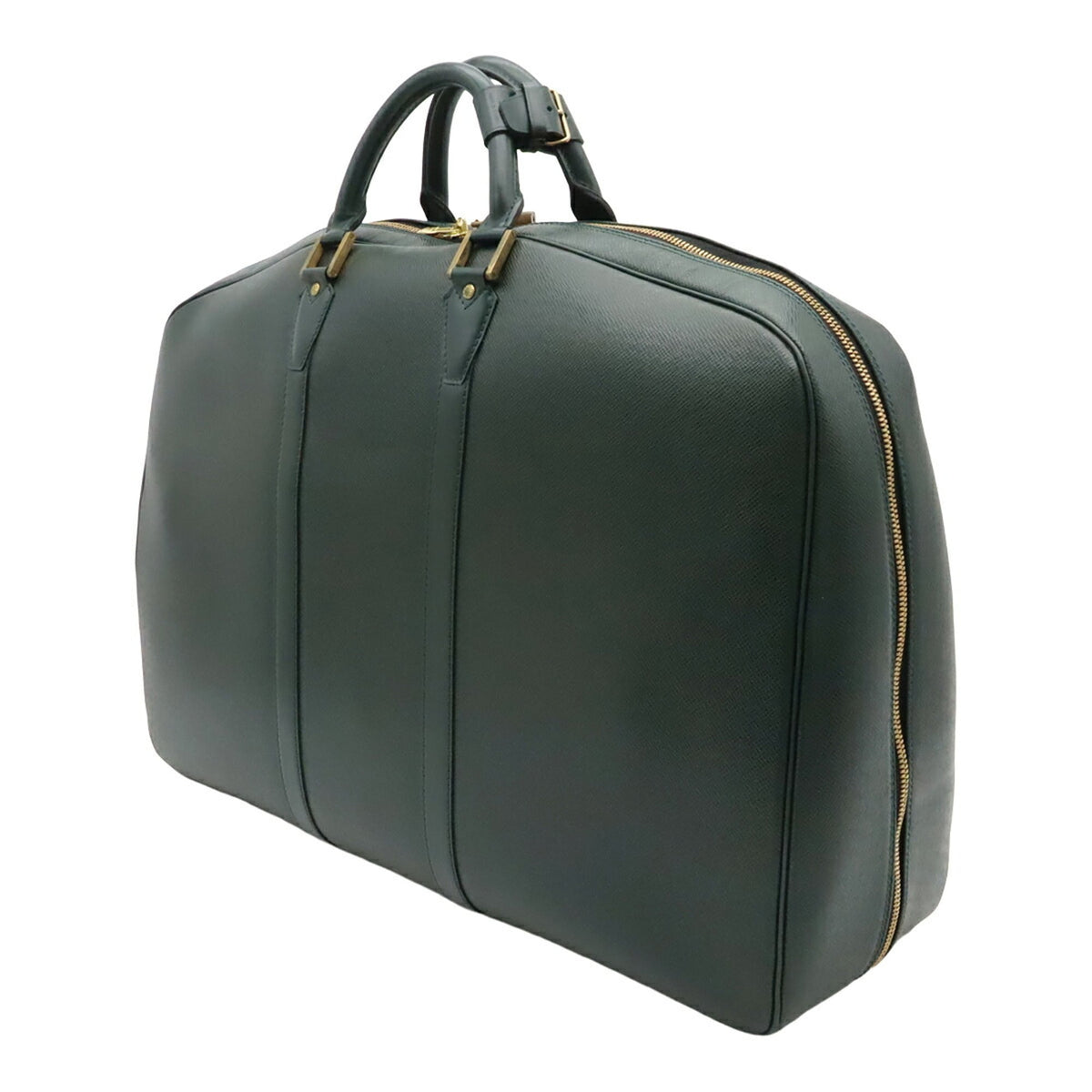Louis Vuitton Green Leather Boston Bag (Pre-Owned)