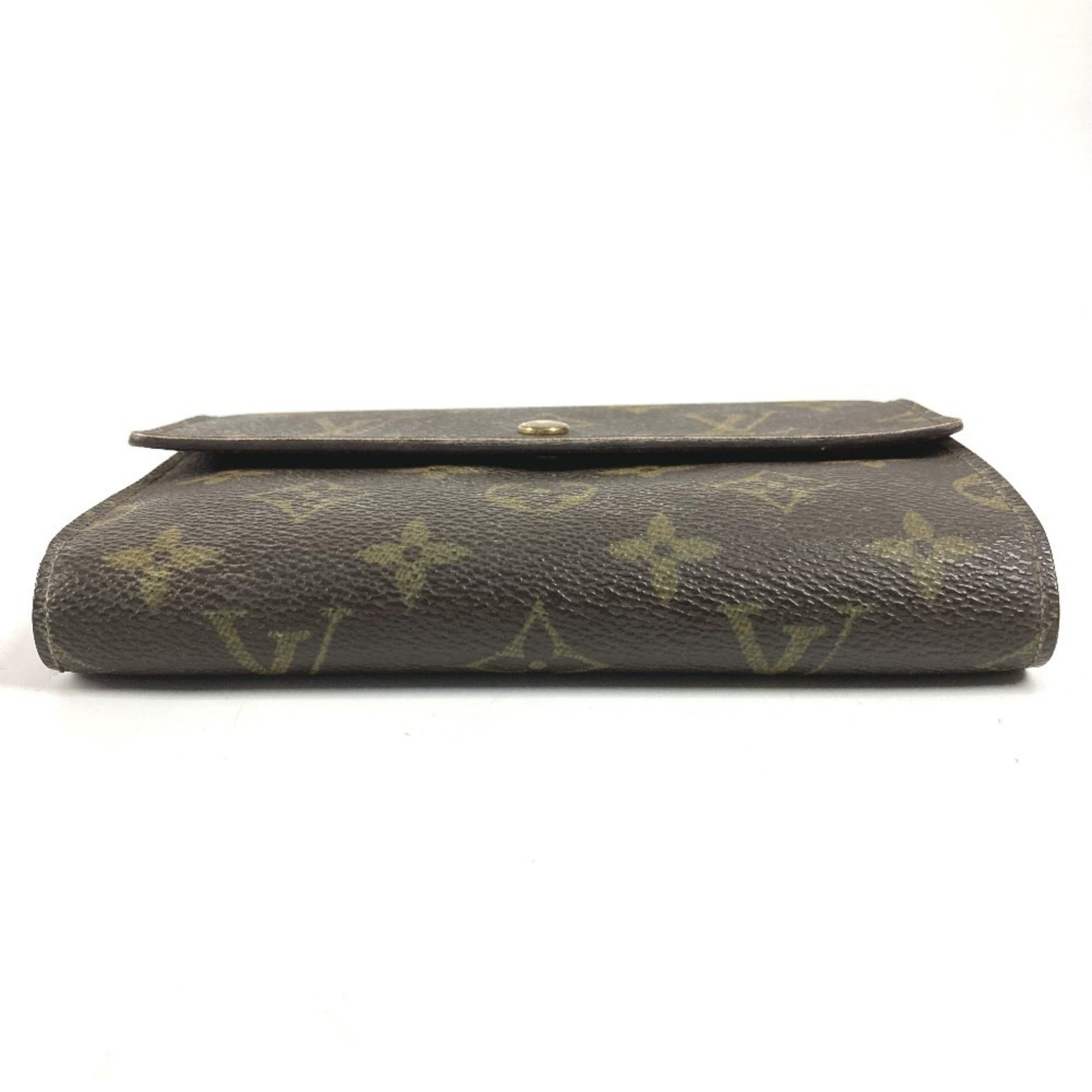 Louis Vuitton Monogram Brown Monogram Wallet (Tri-Fold) (Pre-Owned)