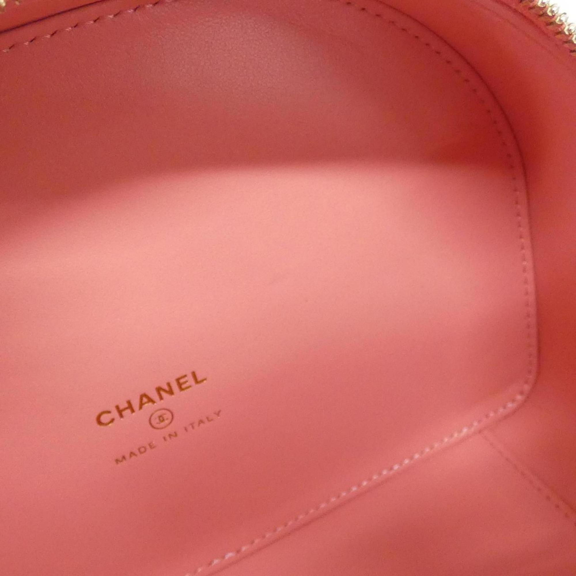 Chanel Pink Grained Calfskin Handbag (Pre-Owned)