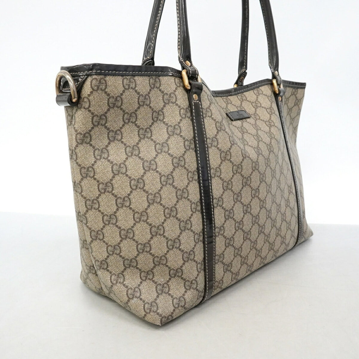 Gucci Brown Pvc Tote Bag (Pre-Owned)