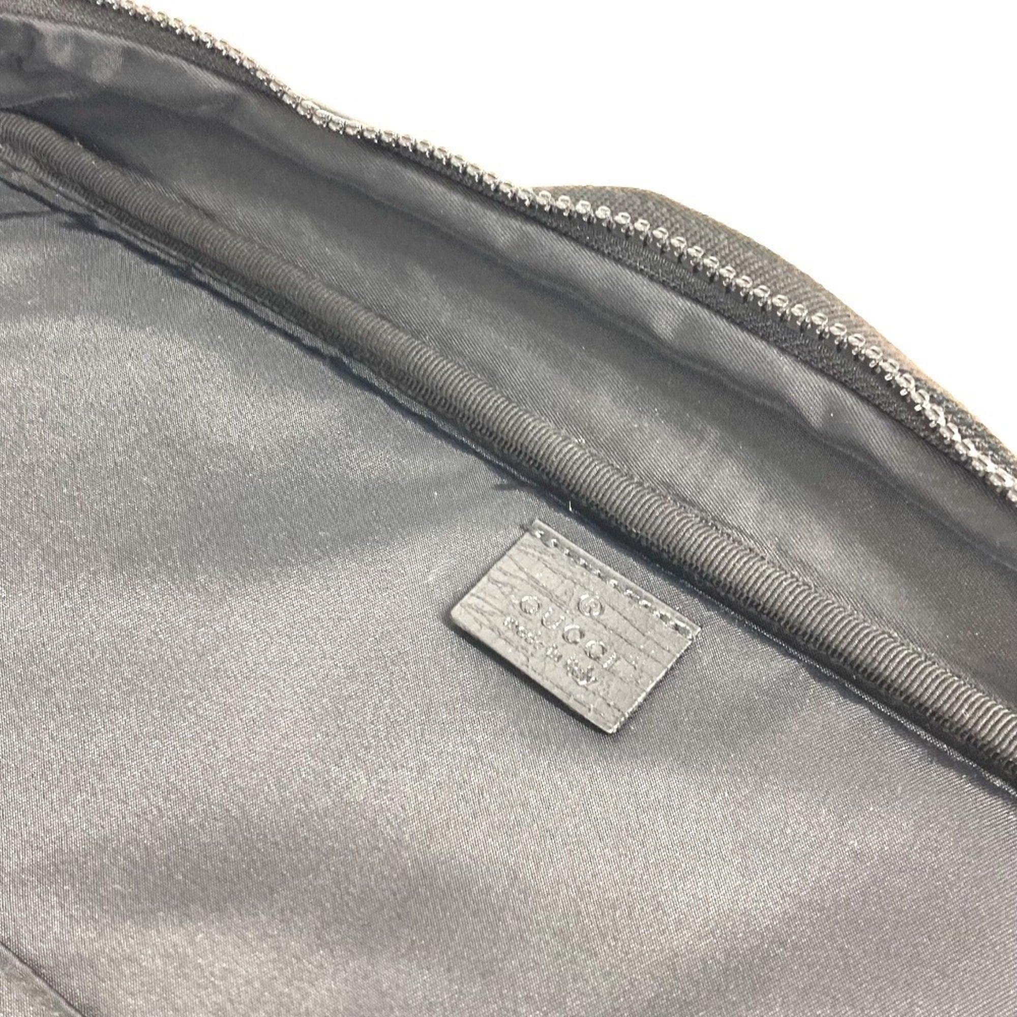 Gucci Black Gg Supreme Handbag Tote Bag (Pre-Owned)