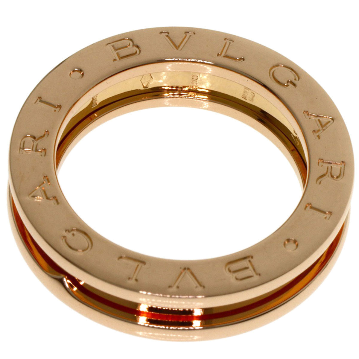 Bvlgari Pink Gold Pink Gold (18K) Band Ring (Pre-Owned)