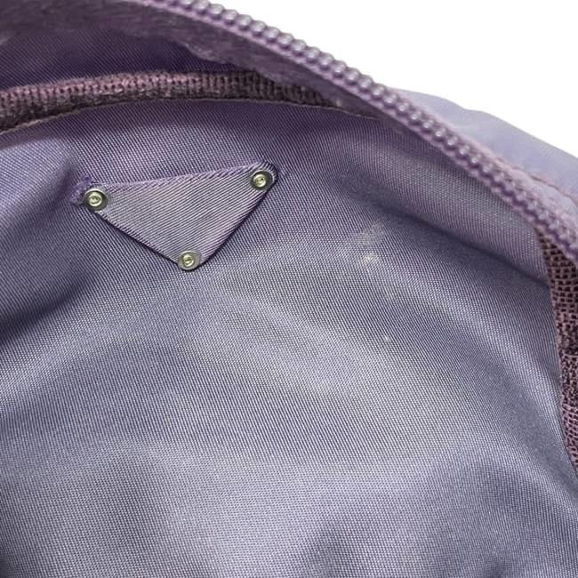 Prada Purple Nylon Pouch (Pre-Owned)