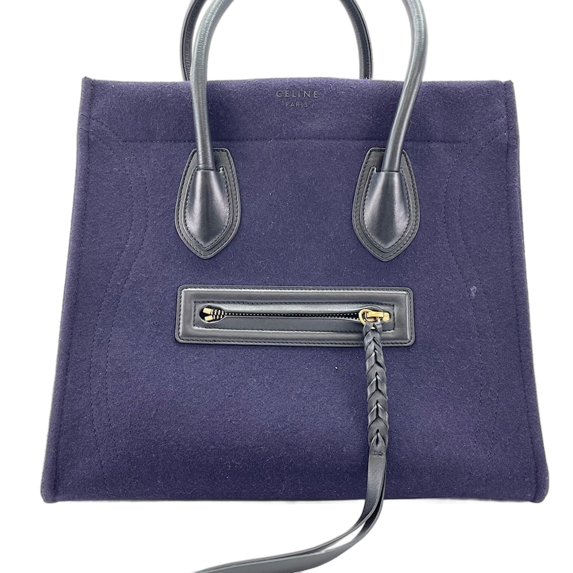 Celine Navy Handbag (Pre-Owned)
