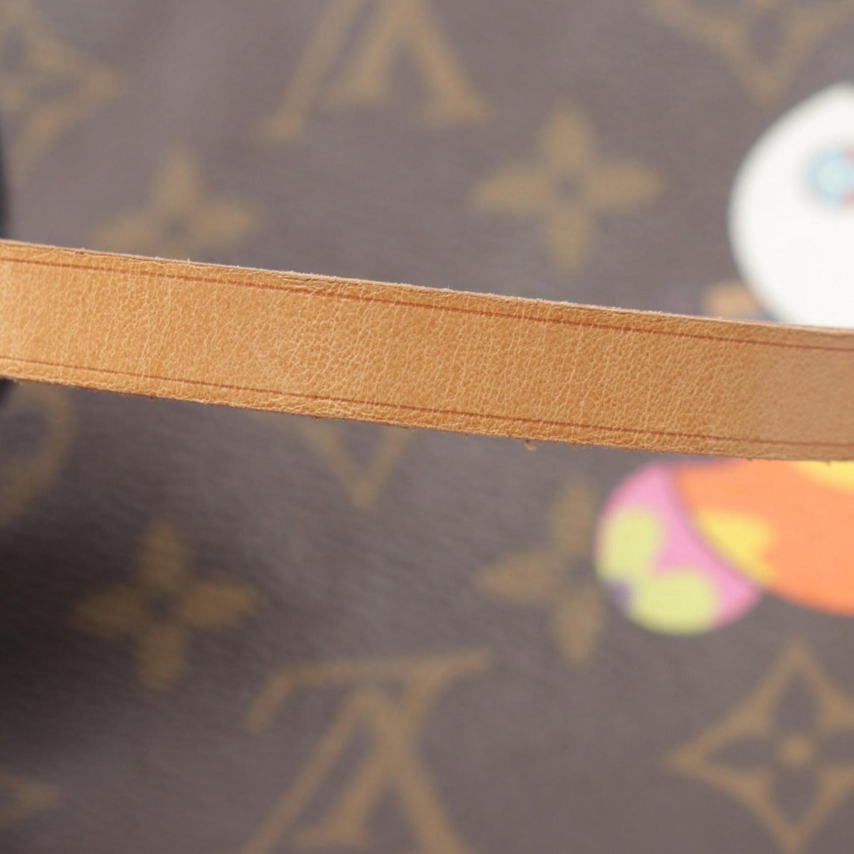 Louis Vuitton Brown Monogram Panda Coated Canvas Pvc Monogram Leather Handbag (Pre-Owned)