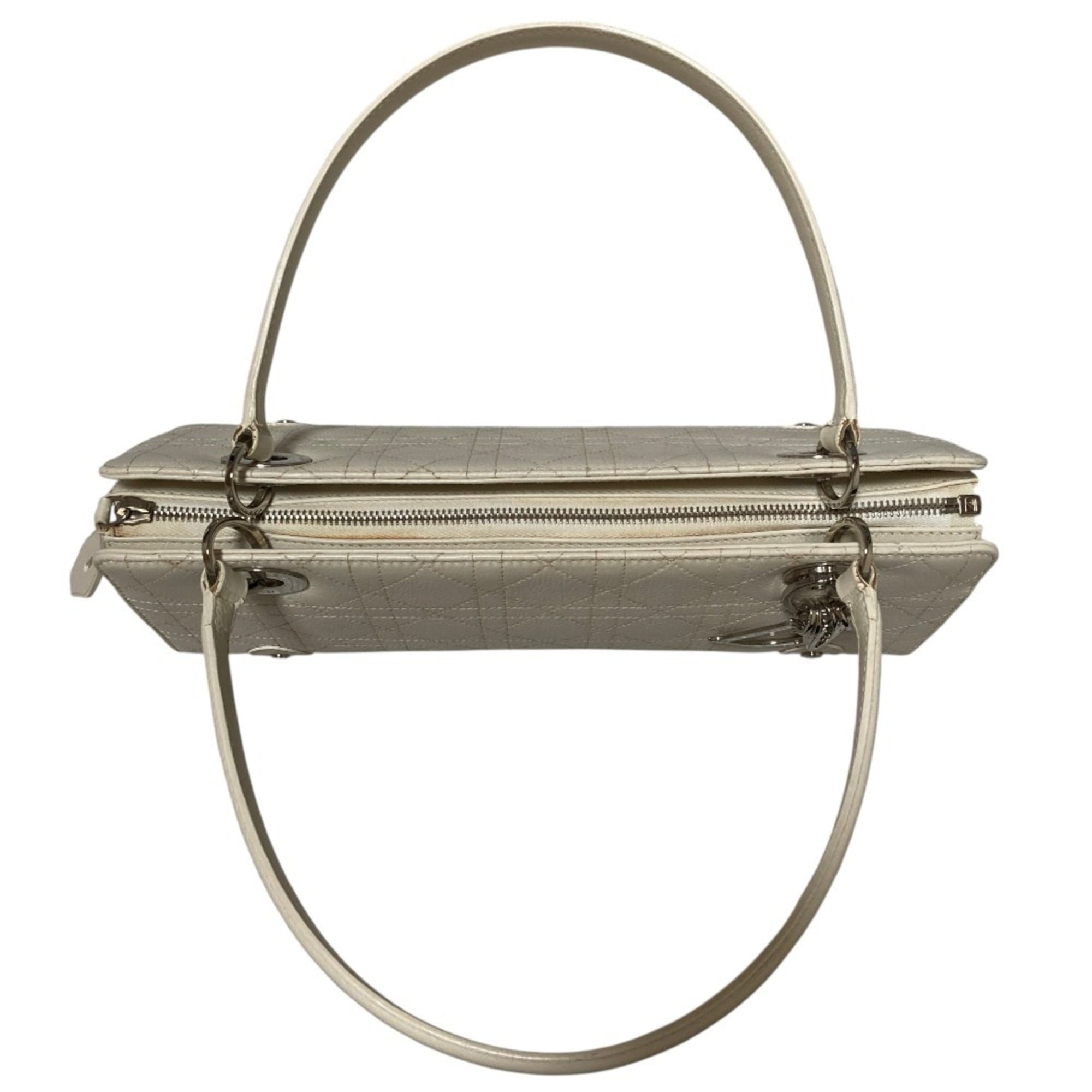 Christian Dior White Handbag (Pre-Owned)