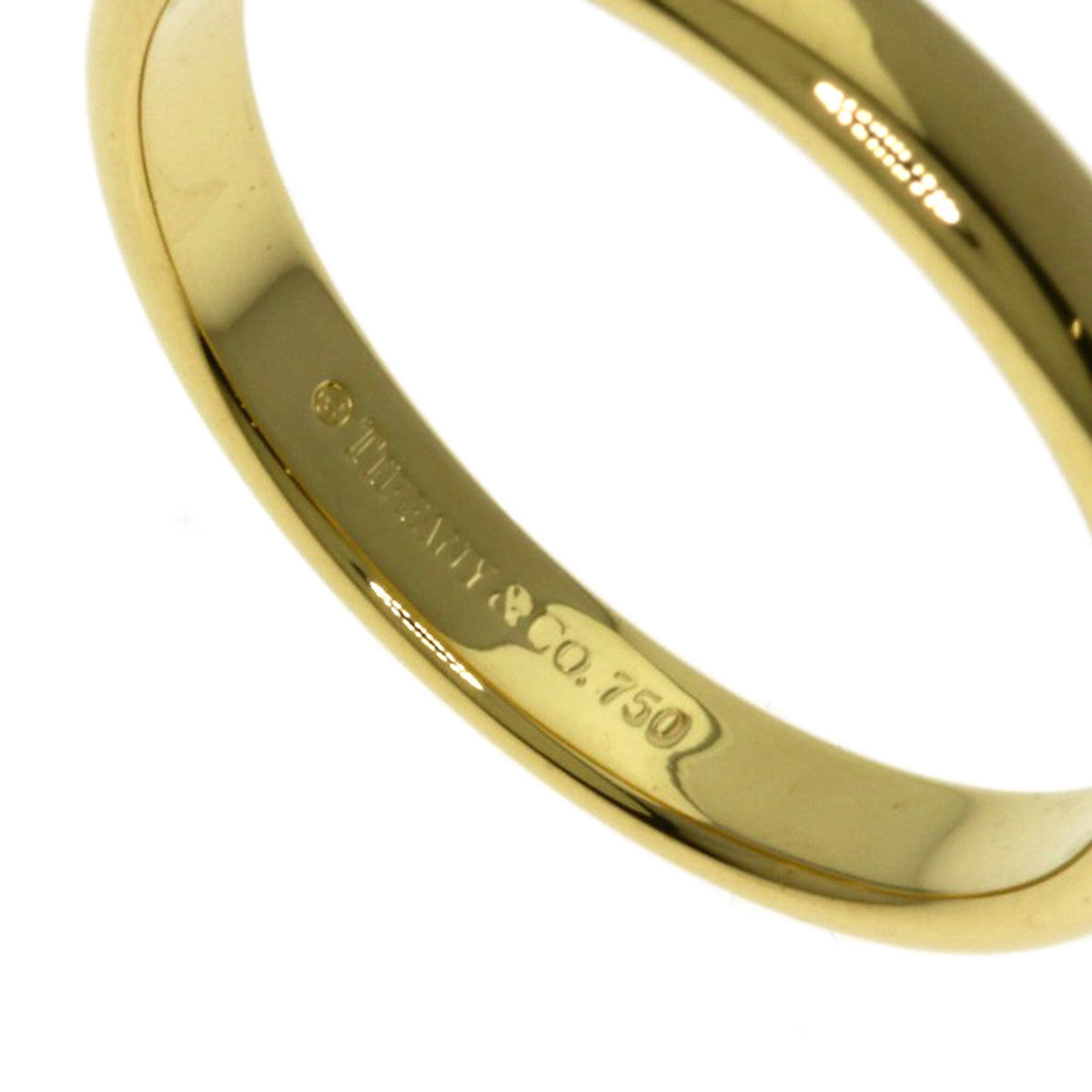 Tiffany Yellow Gold (18K) Band Ring (Pre-Owned)