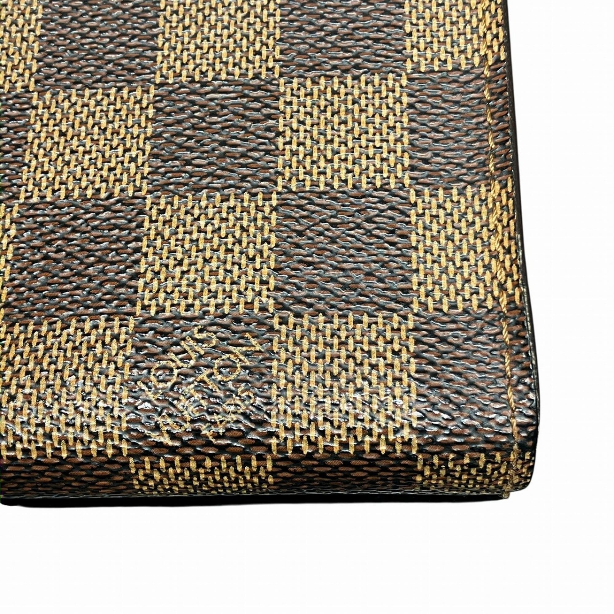 Louis Vuitton Damier Damier Canvas Wallet (Bi-Fold) (Pre-Owned)