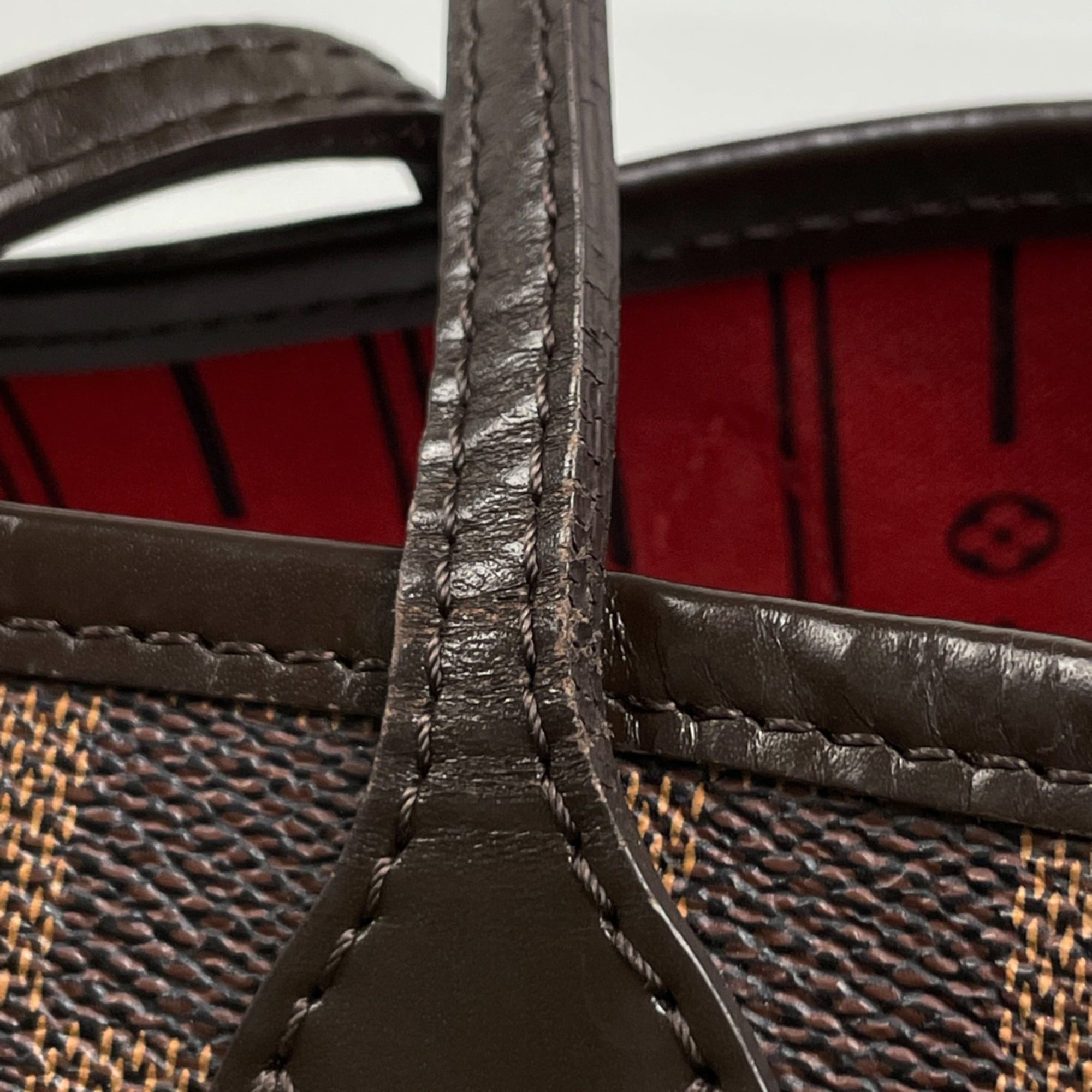Louis Vuitton Brown Damier Canvas Damier Canvas Tote Bag (Pre-Owned)
