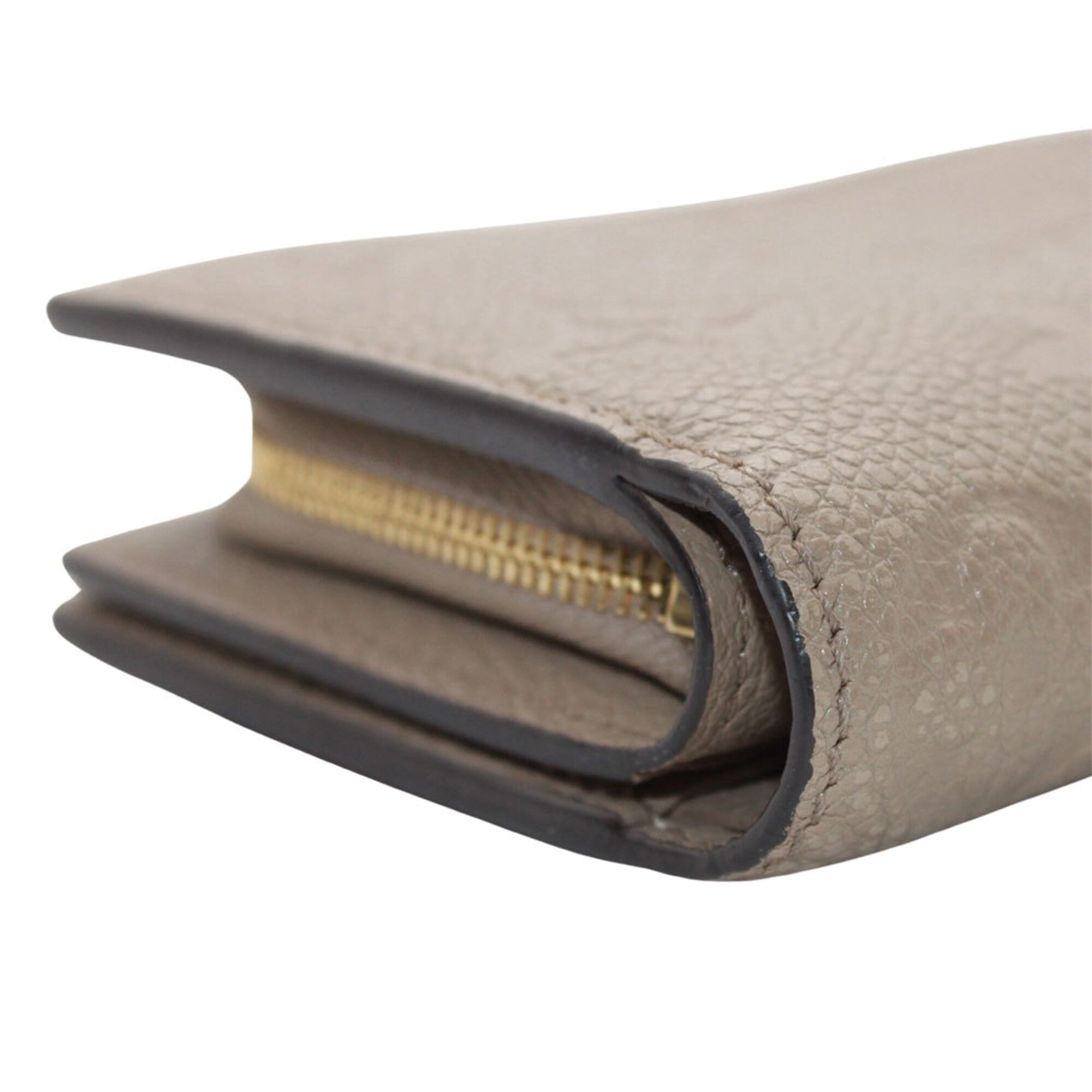 Louis Vuitton Monogram Empreinte Beige Black Monogram Empreinte Wallet (Bi-Fold) (Pre-Owned)