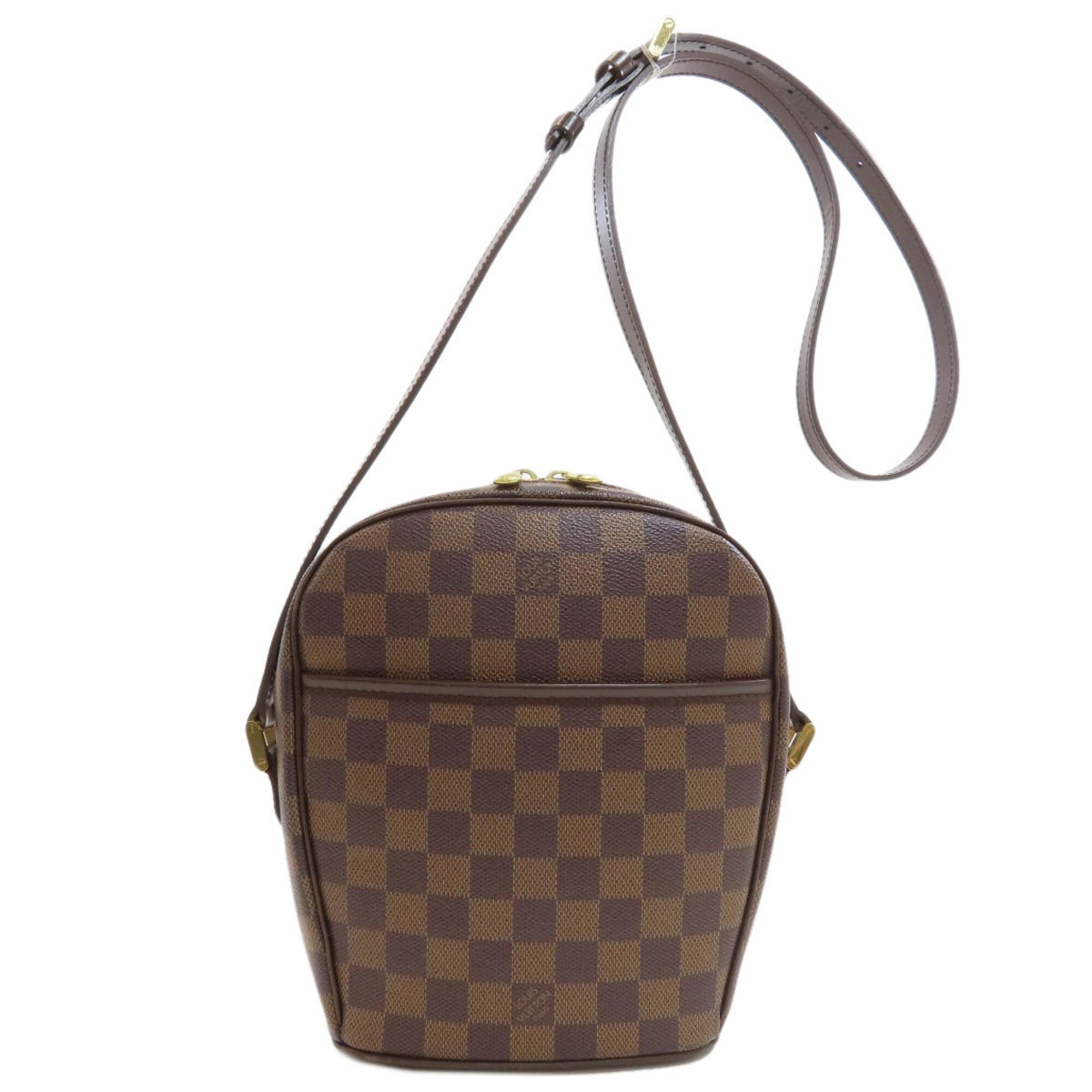 Louis Vuitton Damier Damier Canvas Ebene Damier Canvas Shoulder Bag (Pre-Owned)