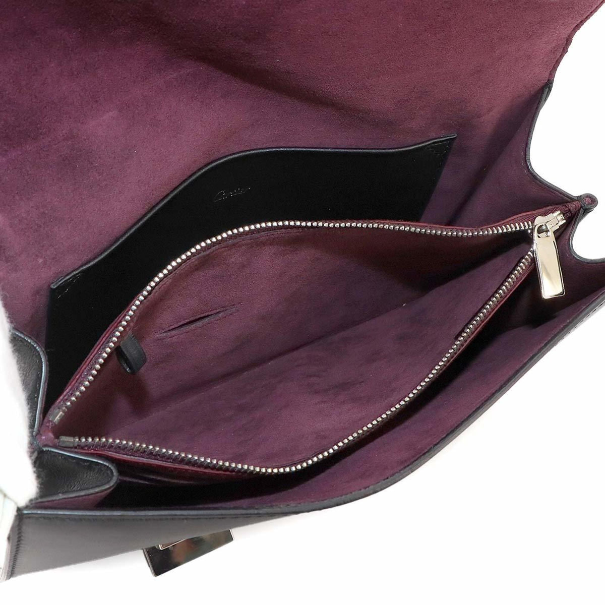 Cartier Black Leather Handbag (Pre-Owned)
