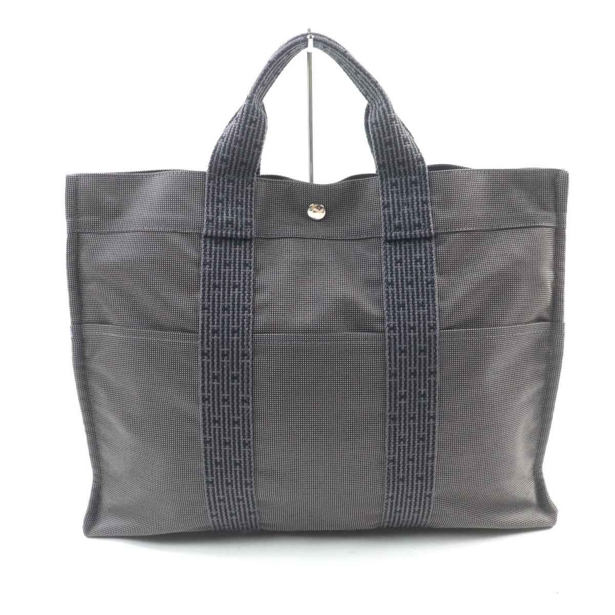 Hermes Her Line Gray Tote Bag (Pre-Owned)