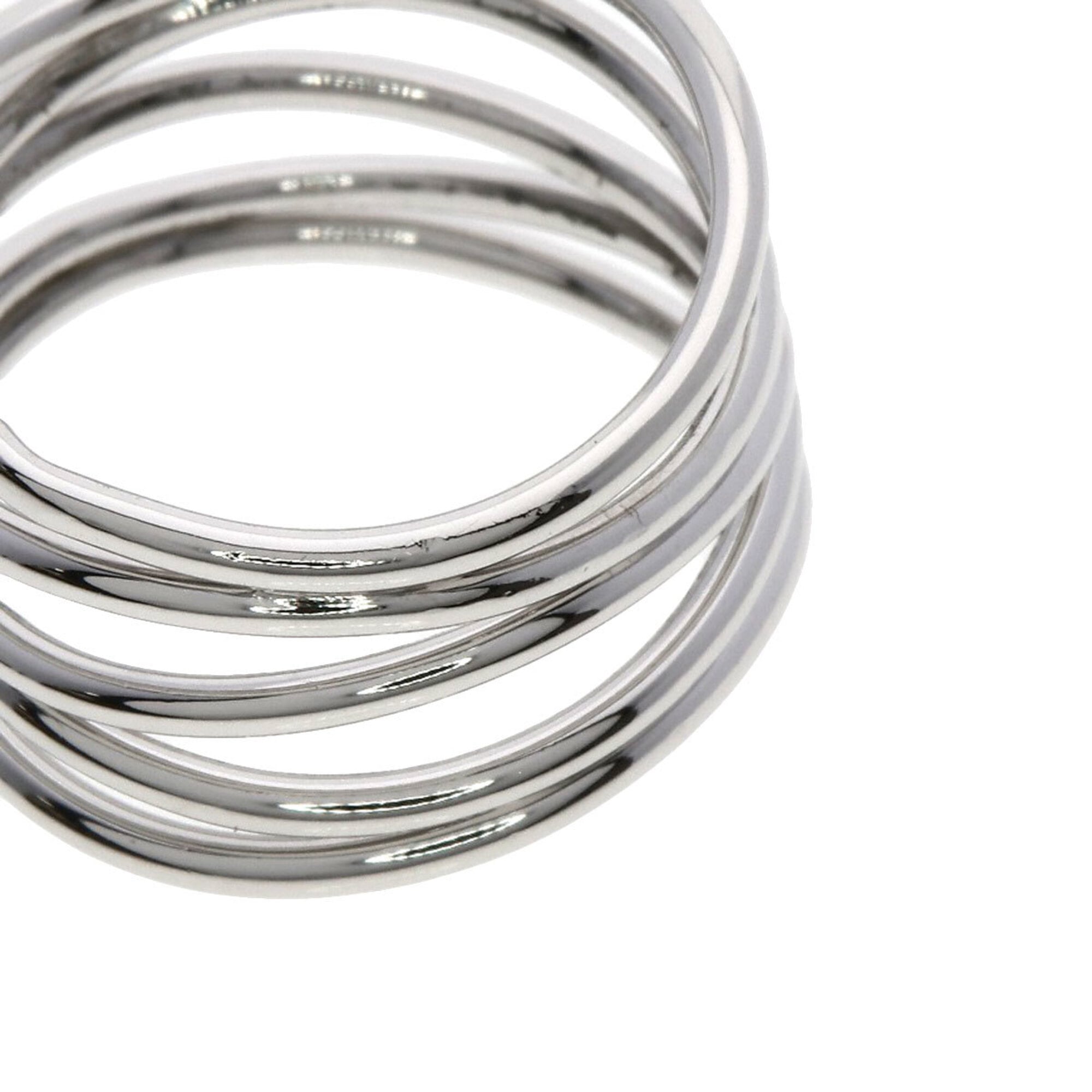 Tiffany White Gold (18K) Band Ring (Pre-Owned)