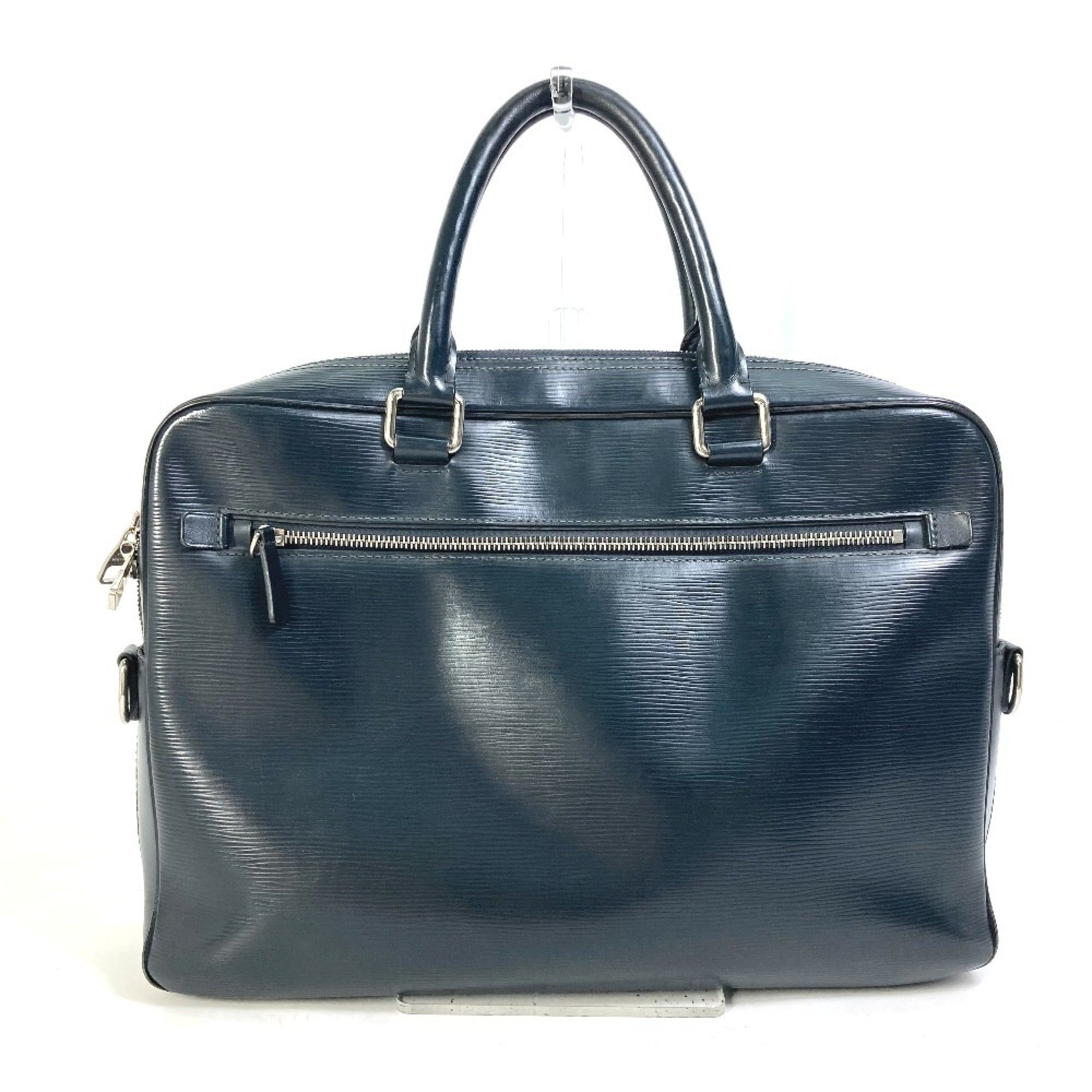 Louis Vuitton Blue Nuit Navy Epi Leather Handbag Tote Bag (Pre-Owned)
