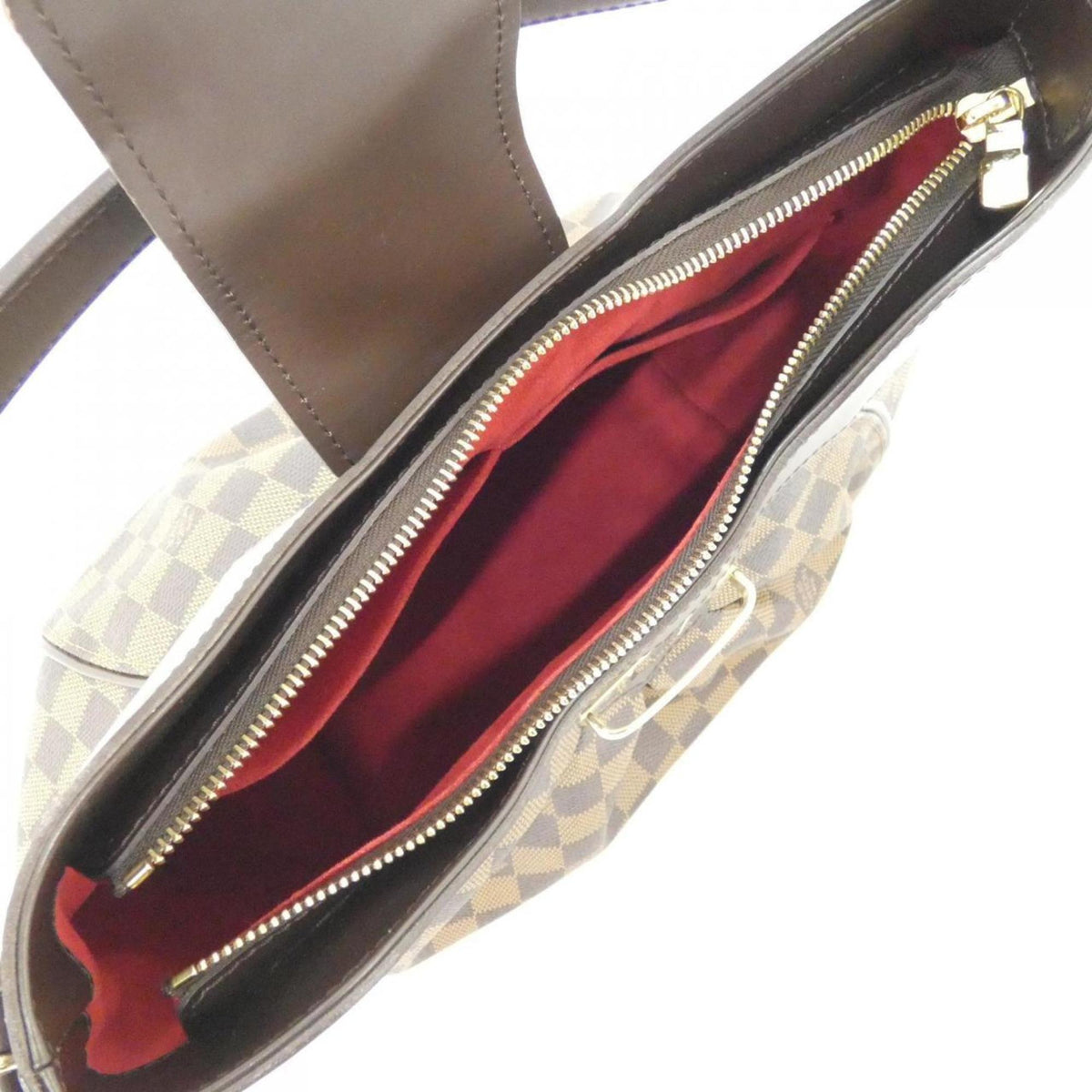 Louis Vuitton Damier Ebene Coated Canvas Shoulder Bag (Pre-Owned)