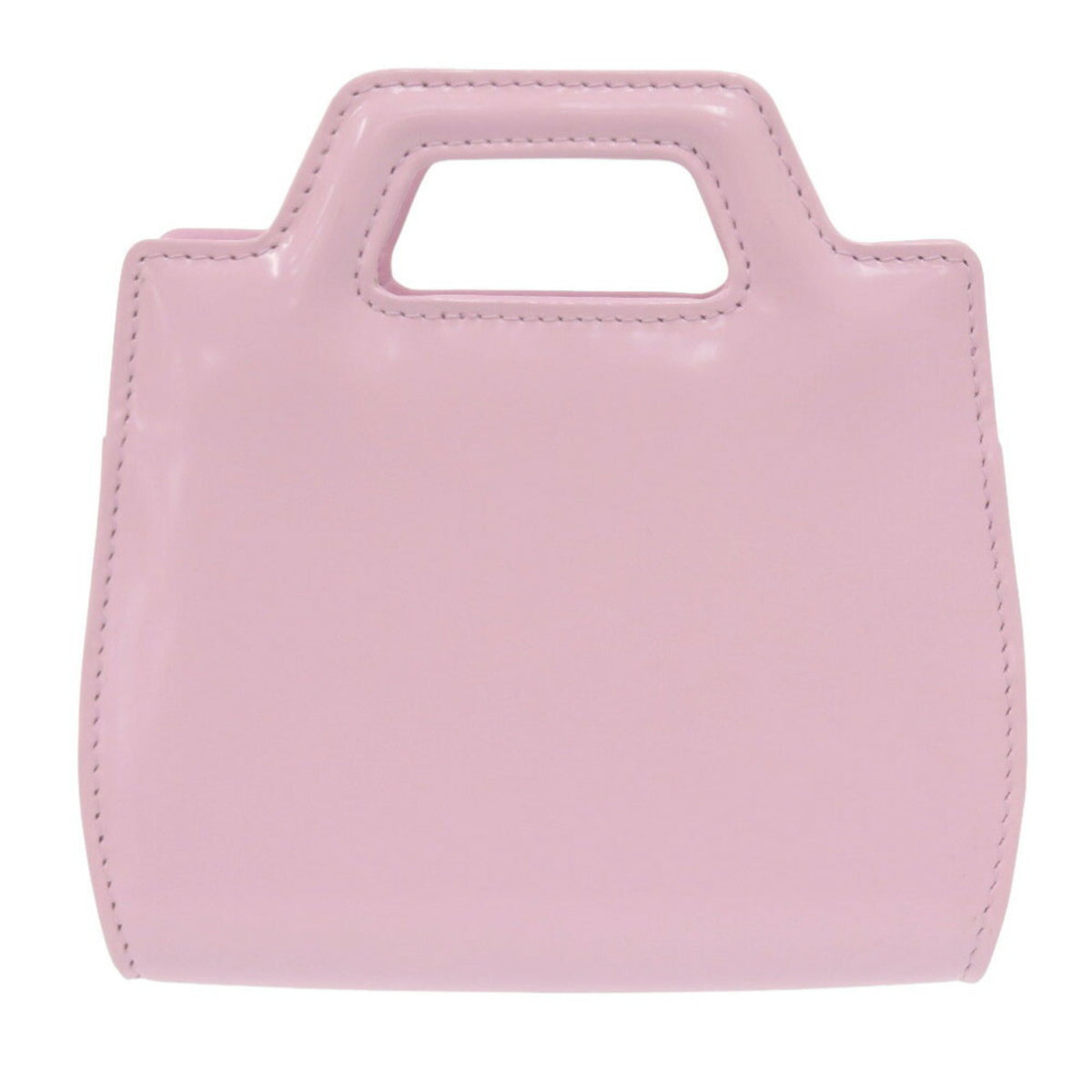 Salvatore Ferragamo Pink Leather Shoulder Bag (Pre-Owned)