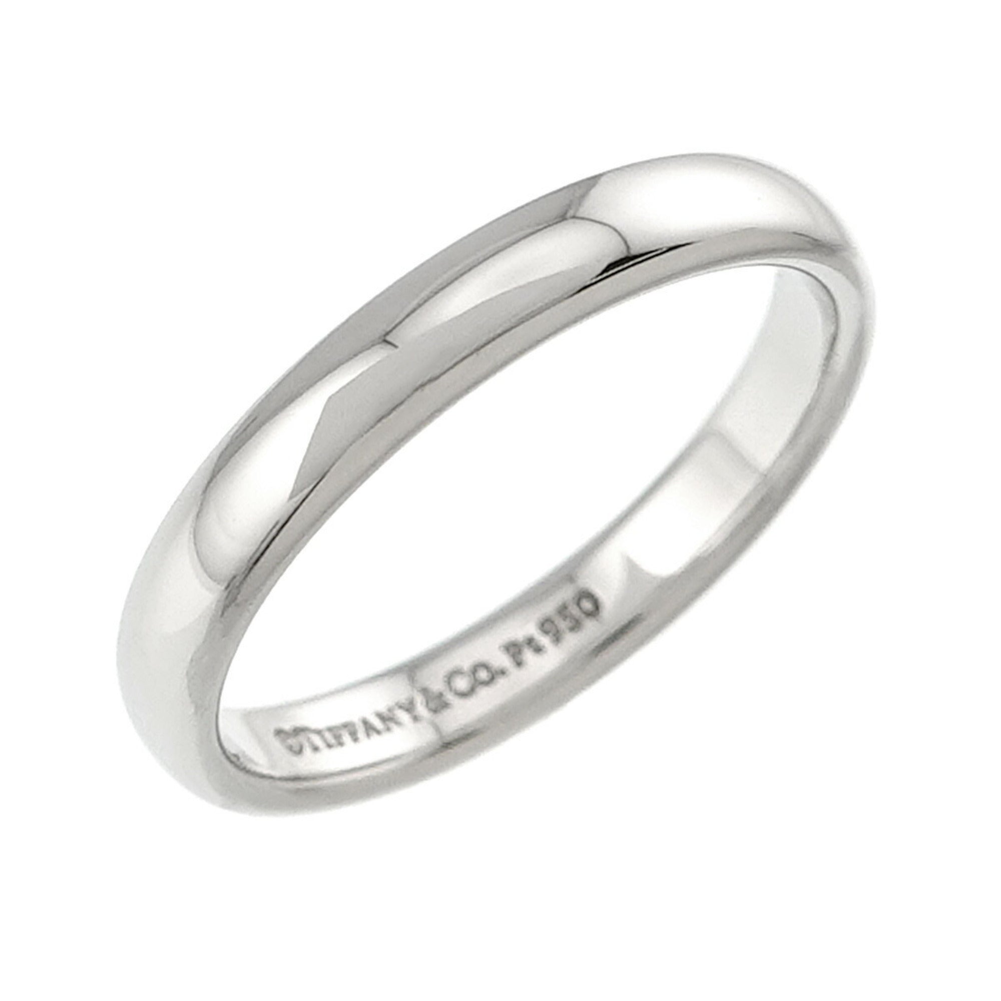 Tiffany Platinum 950 Band Ring (Pre-Owned)