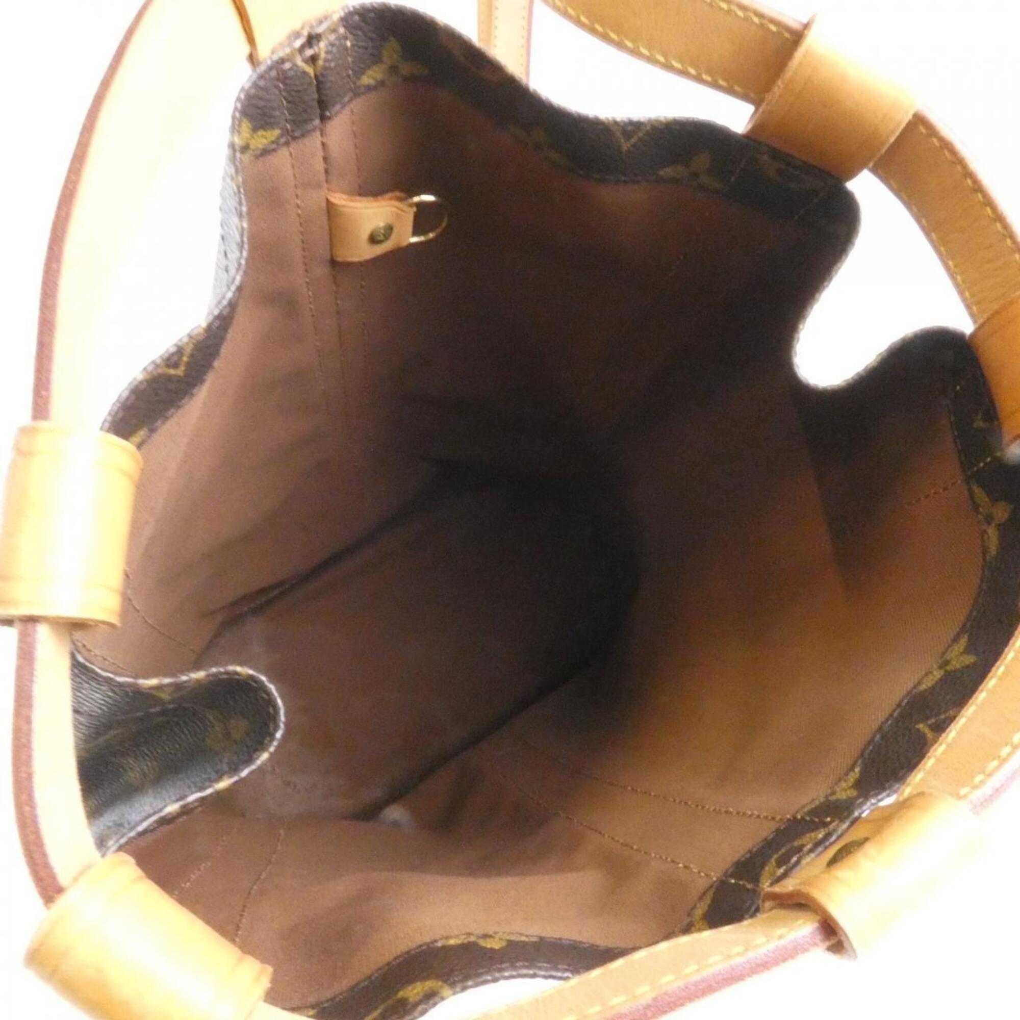 Louis Vuitton Brown Coated Canvas Shoulder Bag (Pre-Owned)