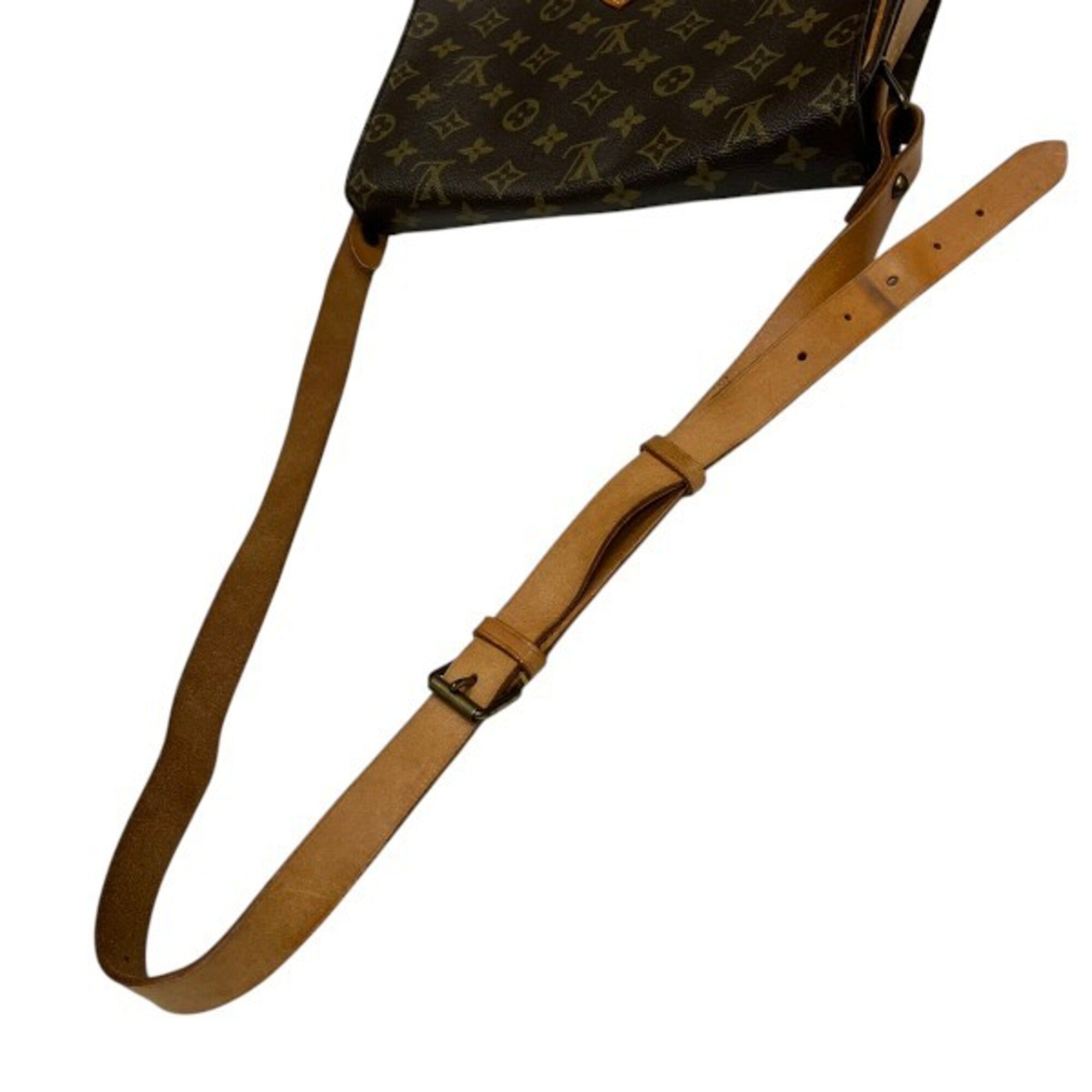 Louis Vuitton Brown Monogram Handbag Shoulder Bag (Pre-Owned)