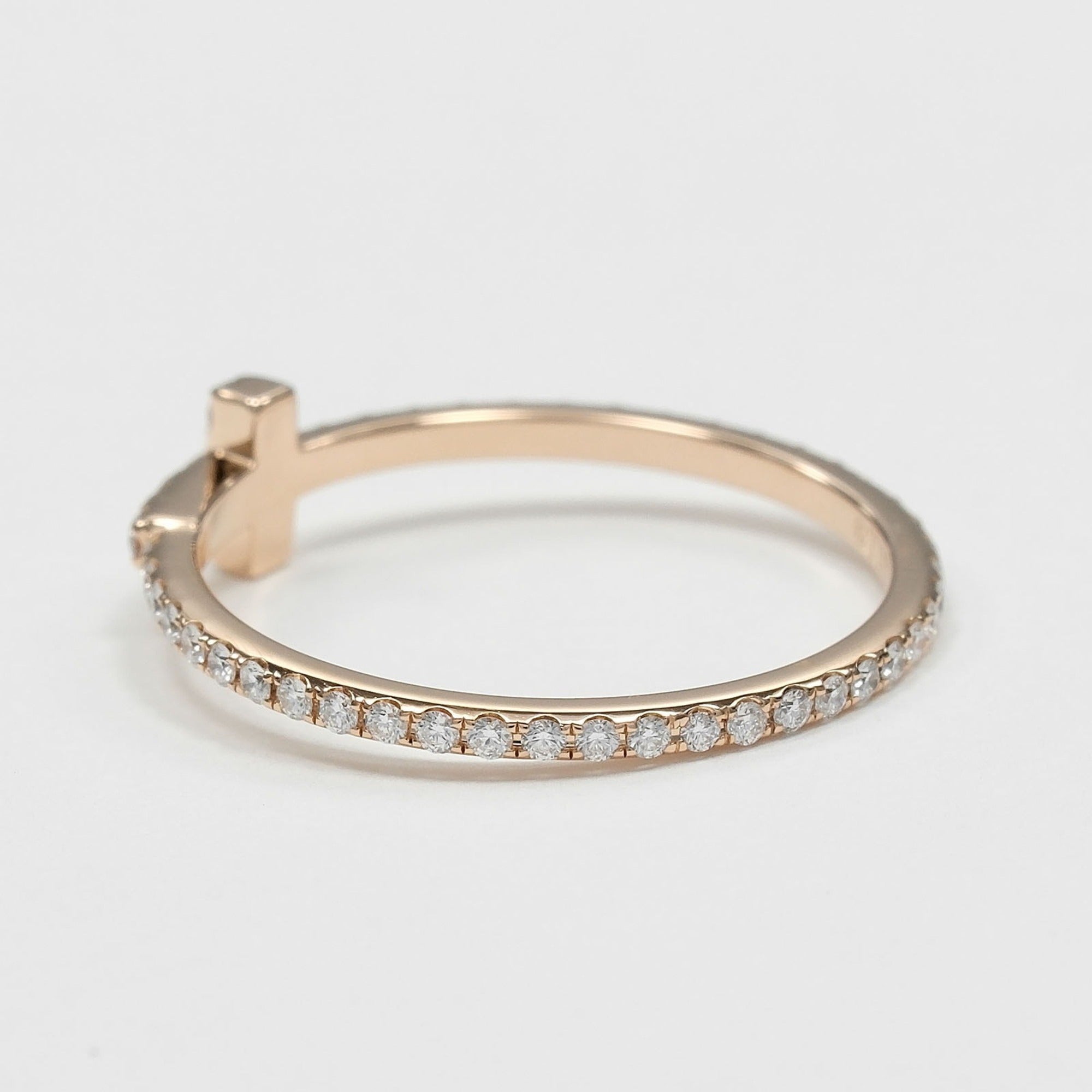 Tiffany Pink Gold Pink Gold (18K) Band Ring (Pre-Owned)