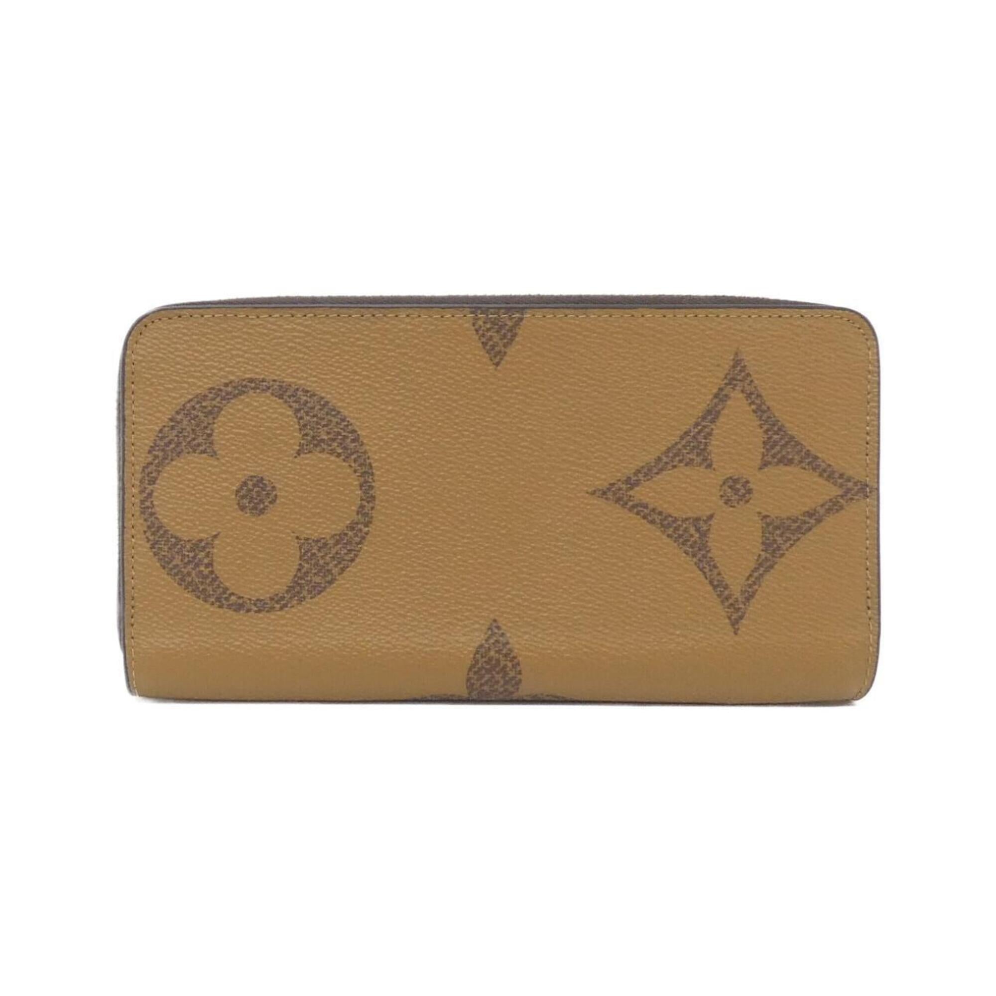 Louis Vuitton Marron Monogram Monogram Coated Canvas Long Wallet (Bi-Fold) (Pre-Owned)