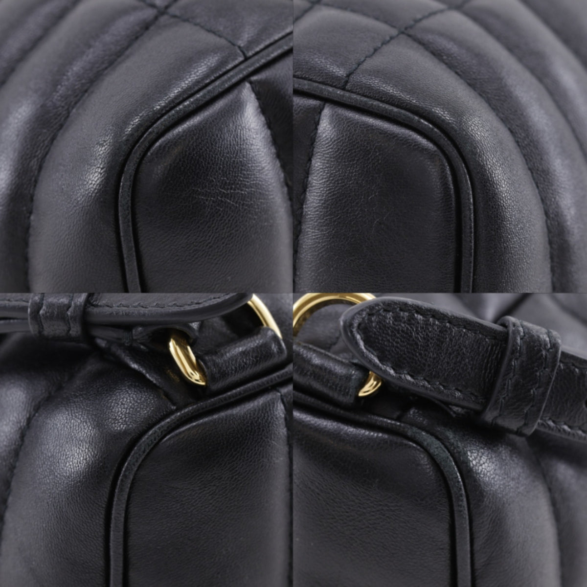 Burberry Black Leather Backpack (Pre-Owned)