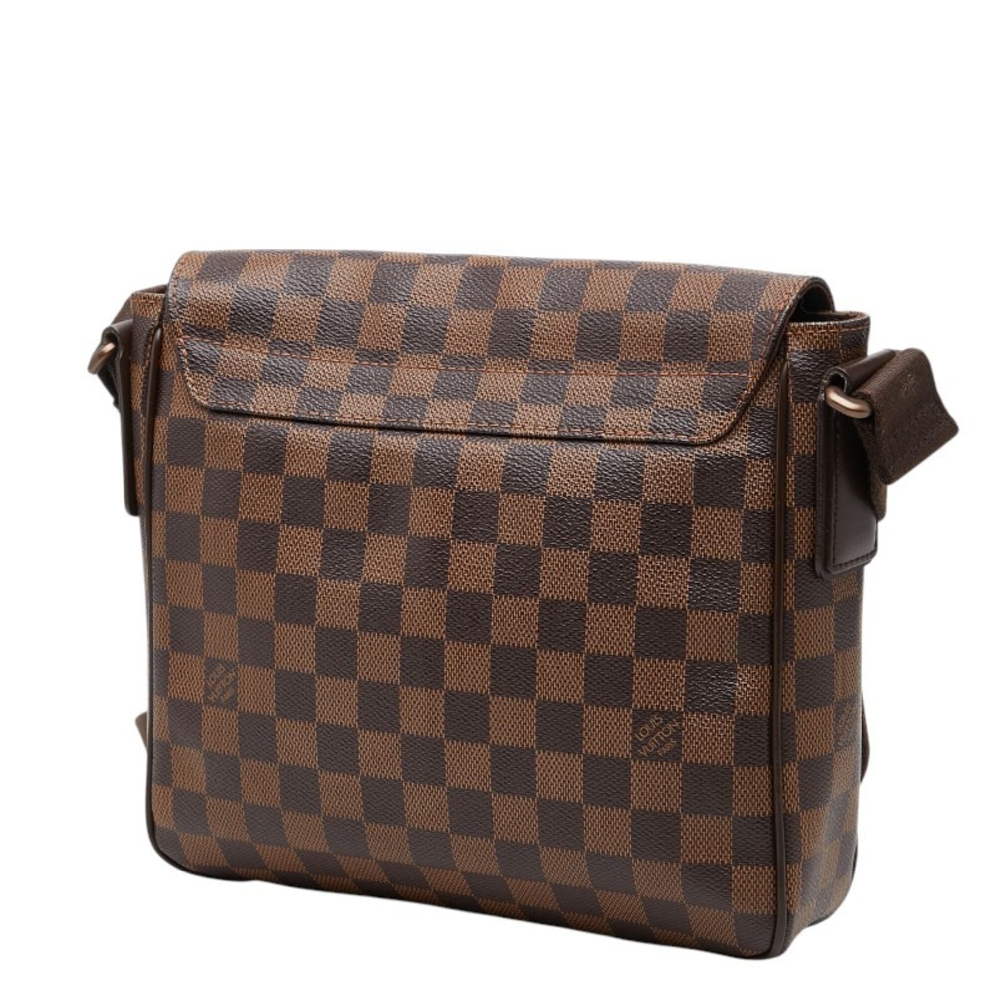 Louis Vuitton Brown Pvc Leather Shoulder Bag (Pre-Owned)