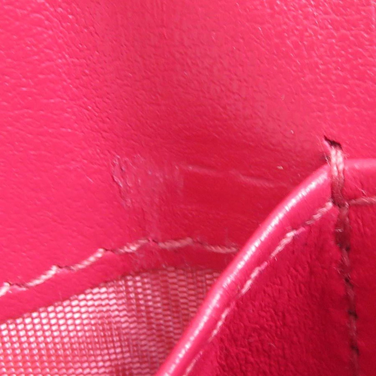 Prada Pink Leather Wallet (Tri-Fold) (Pre-Owned)