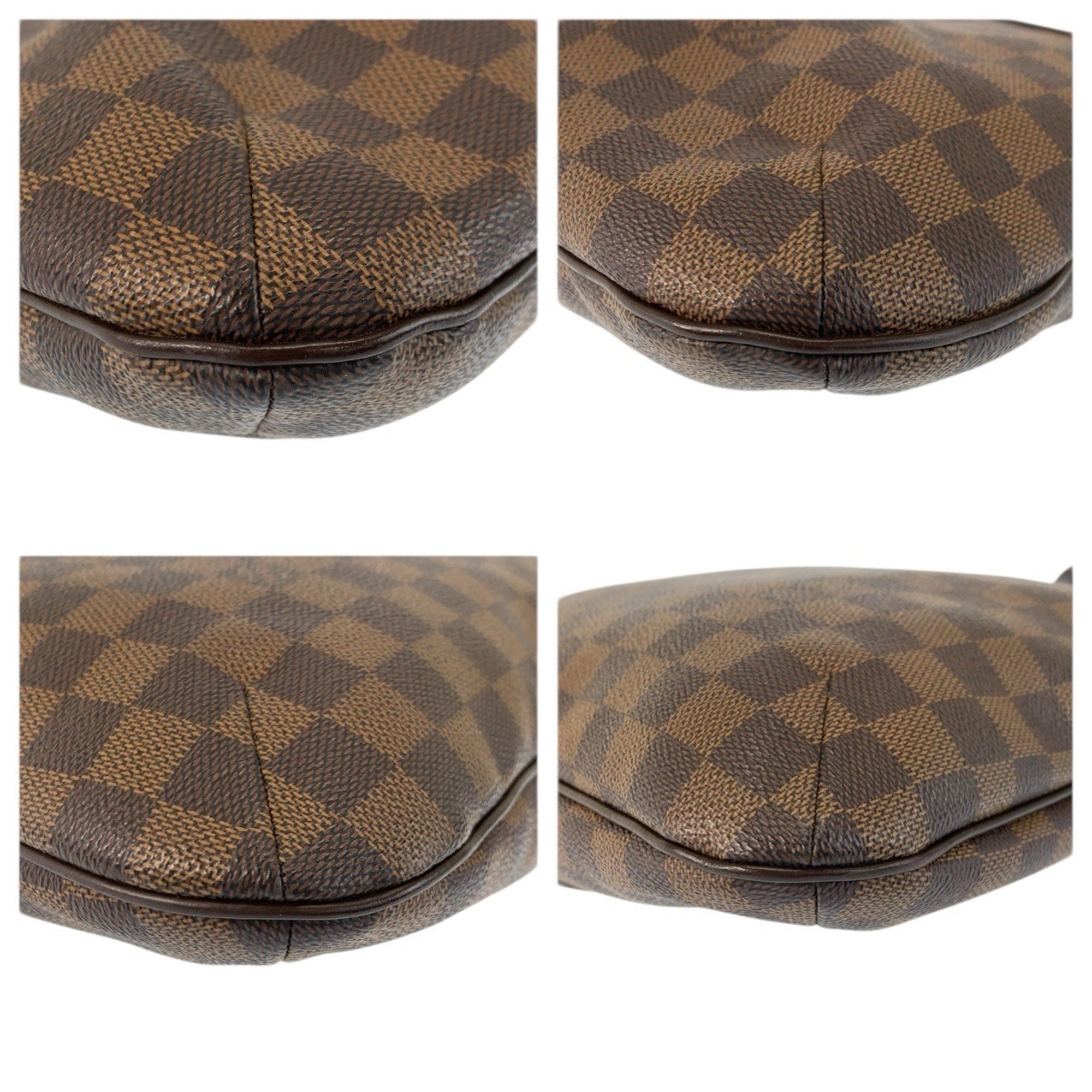 Louis Vuitton Brown Pvc Pochette Shoulder Bag (Pre-Owned)
