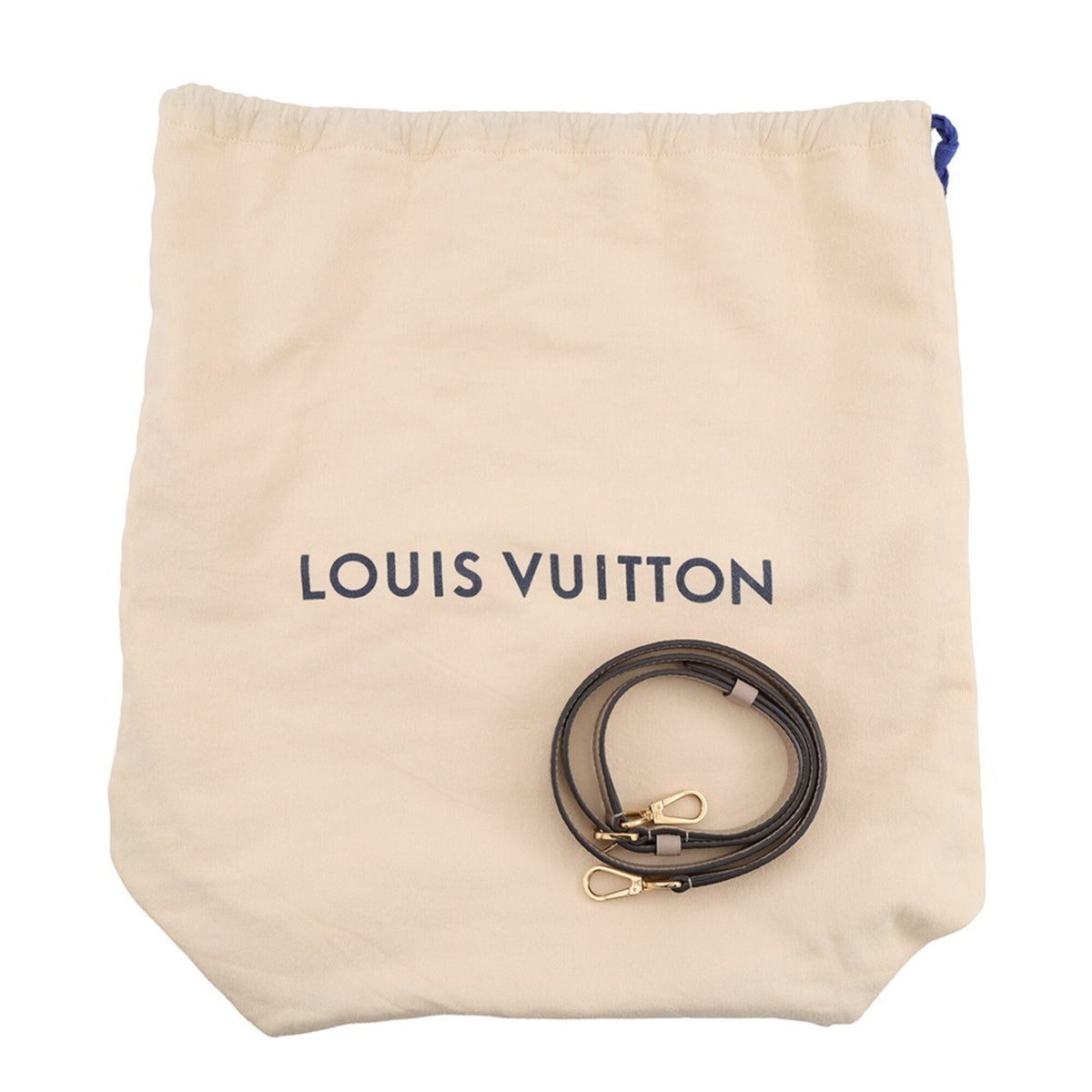 Louis Vuitton Beige Leather Handbag Shoulder Bag (Pre-Owned)