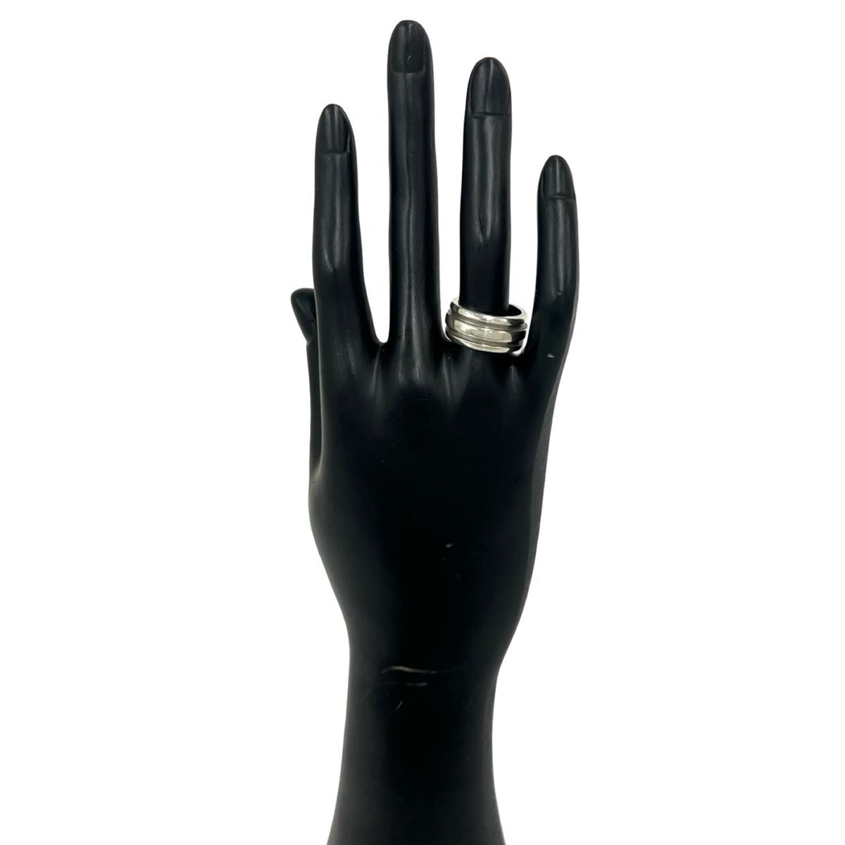 Tiffany Silver Silver 925 Band Ring (Pre-Owned)