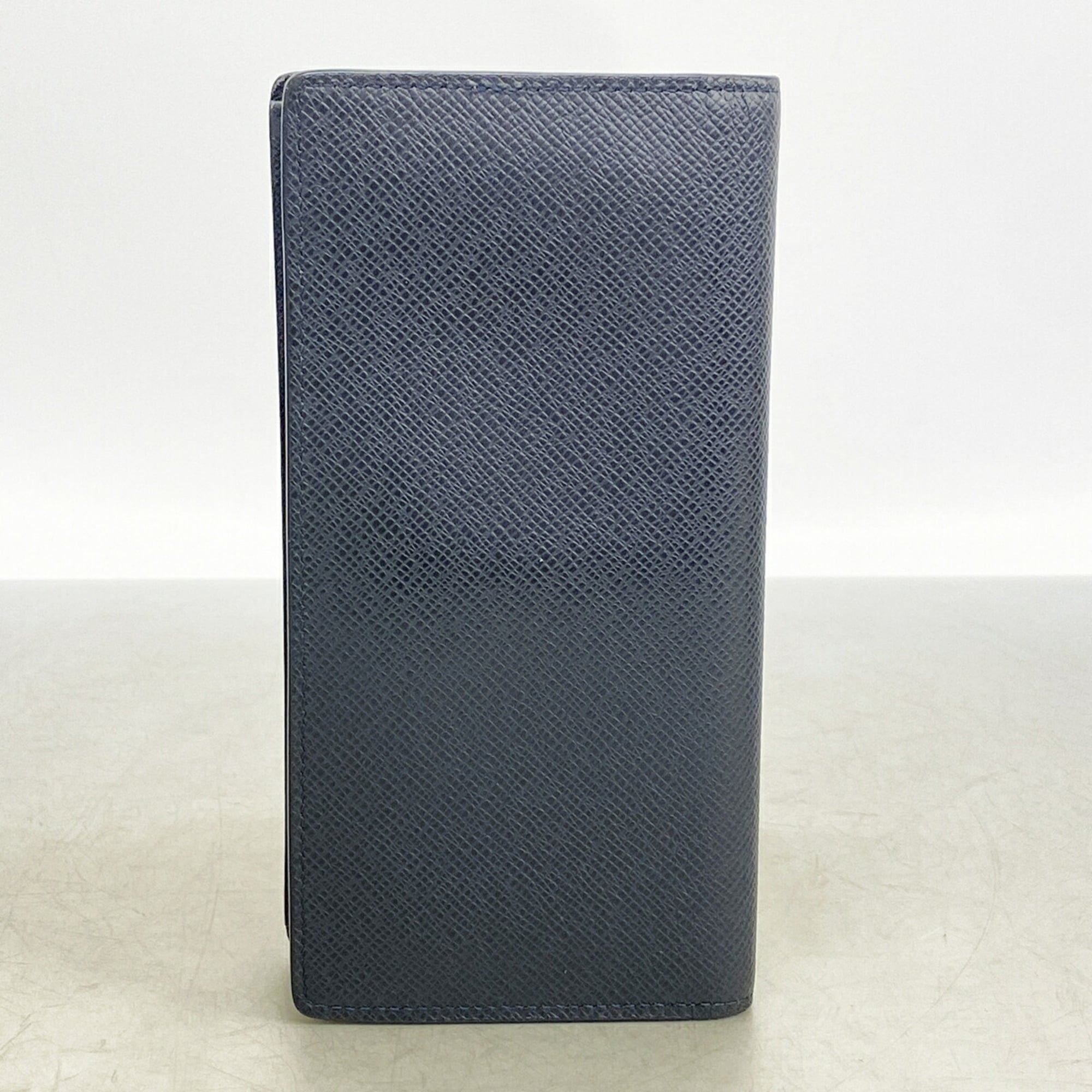 Louis Vuitton Navy Blue Long Wallet (Bi-Fold) (Pre-Owned)