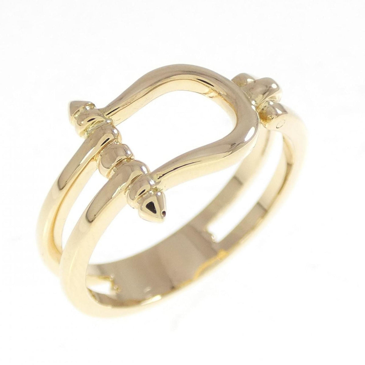 Hermes Yellow Gold (18K) Band Ring (Pre-Owned)