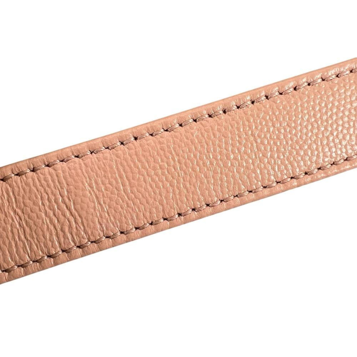 Chanel Pink Grained Calfskin Shoulder Bag (Pre-Owned)