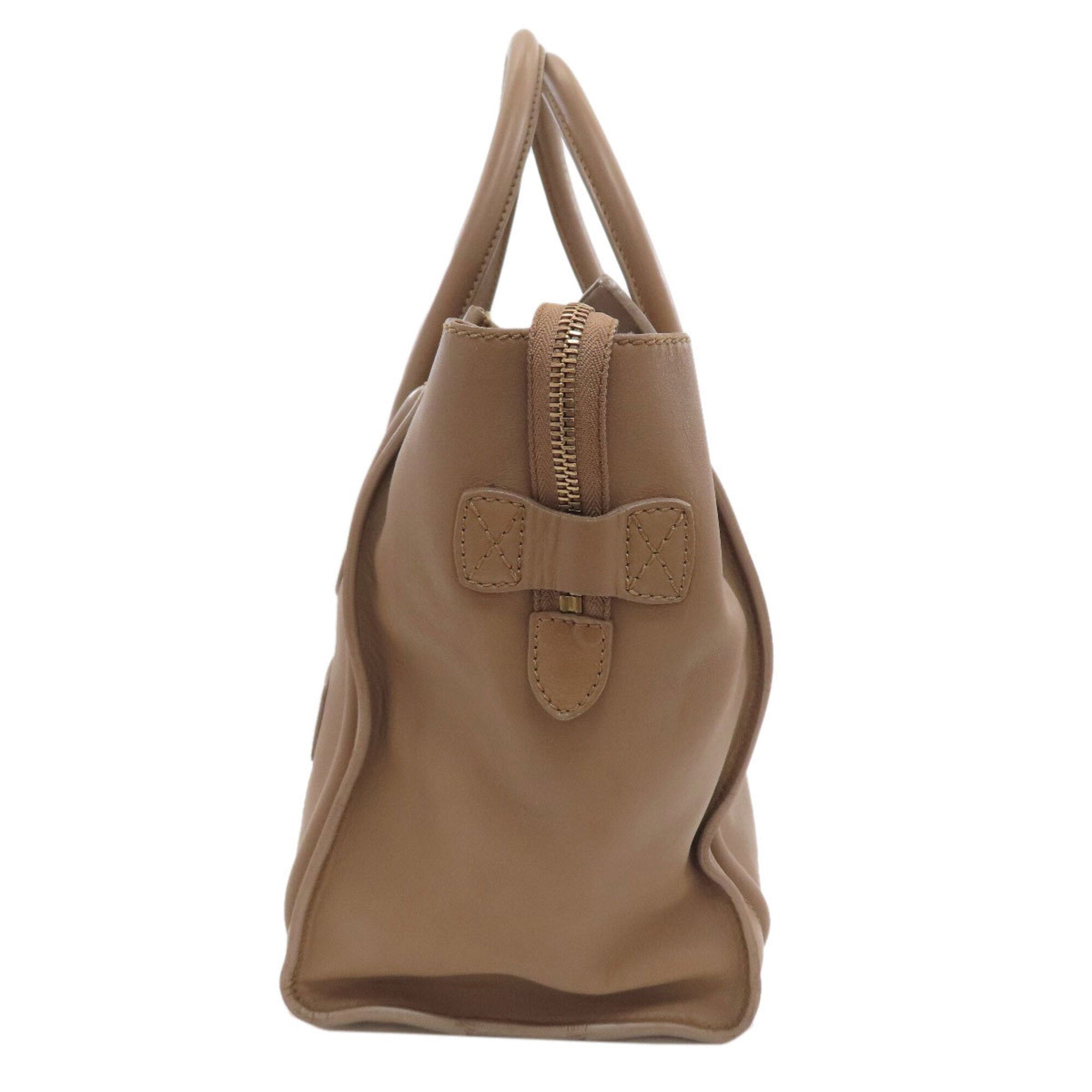 Celine Luggage Brown Leather Handbag (Pre-Owned)