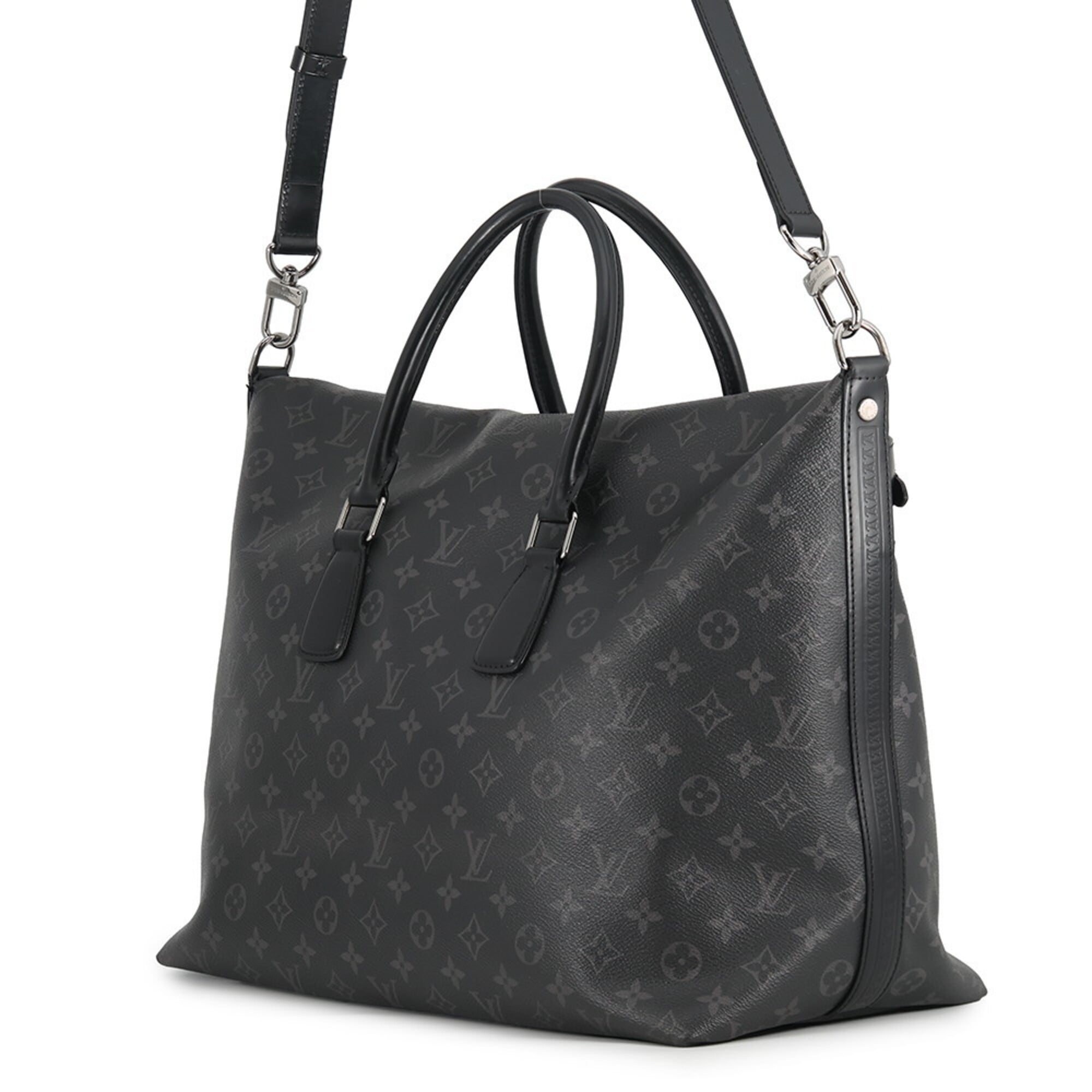 Louis Vuitton Monogram Eclipse Noir Monogram Eclipse Handbag Tote Bag (Pre-Owned)