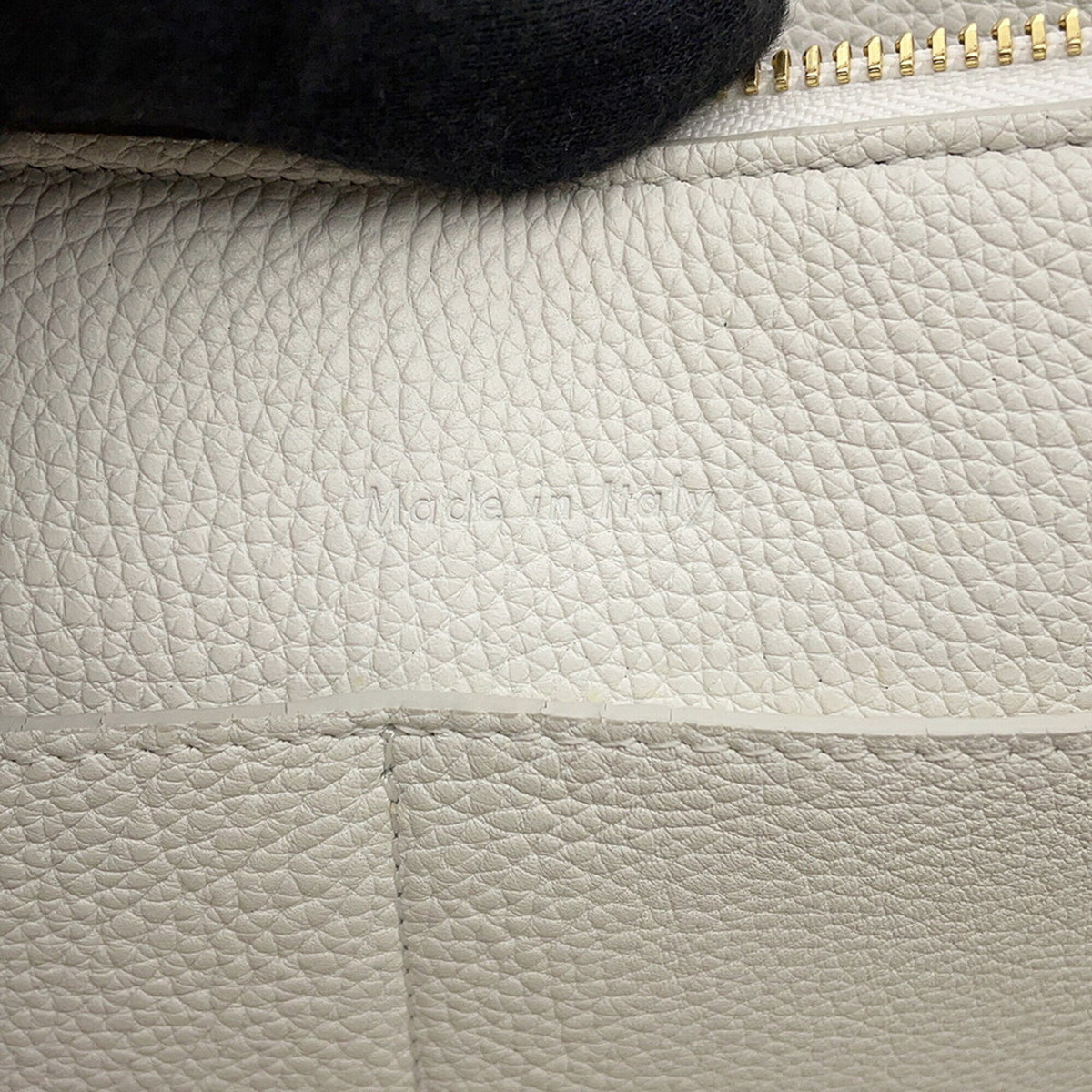 Celine White Leather Handbag Tote Bag (Pre-Owned)