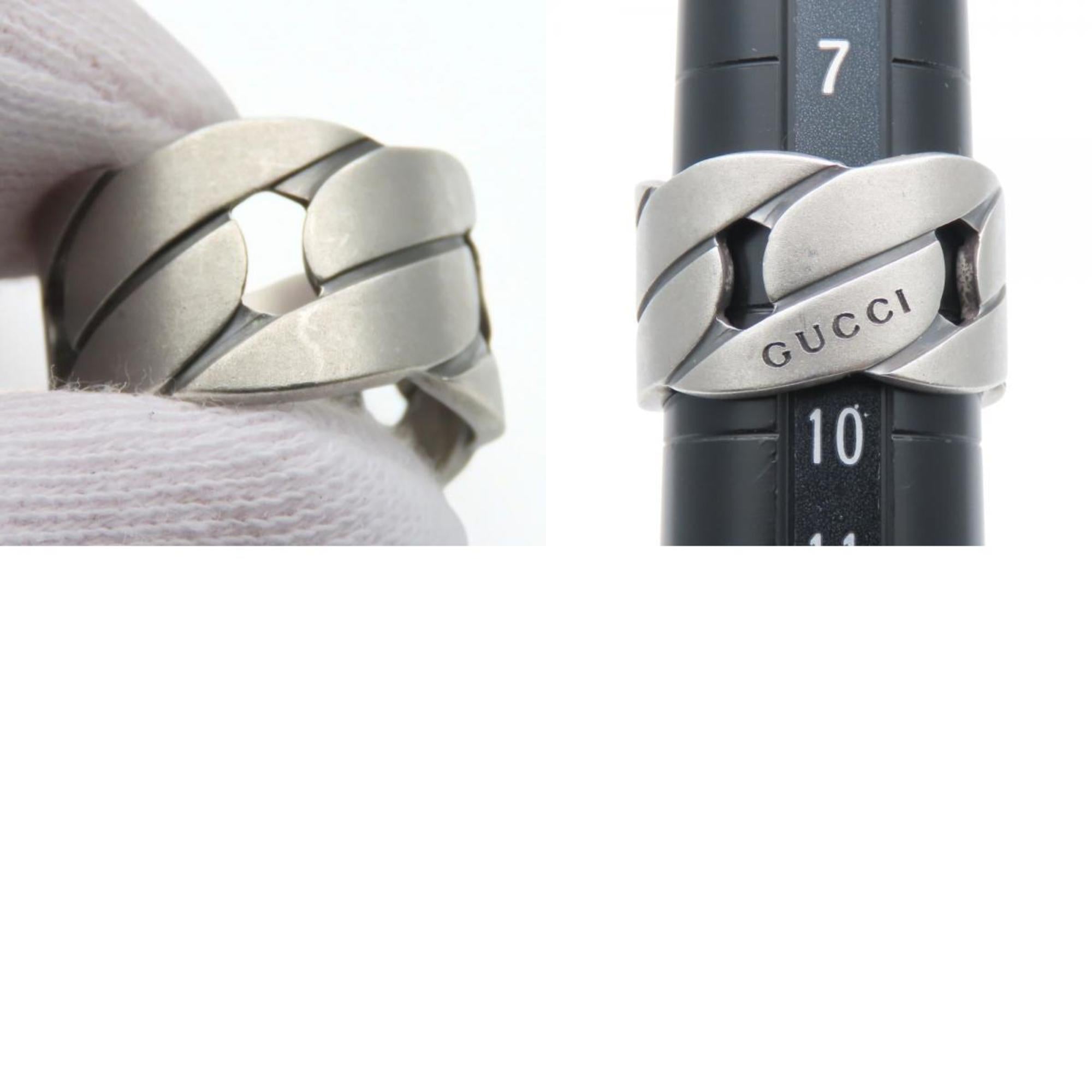 Gucci Silver Silver 925 Band Ring (Pre-Owned)