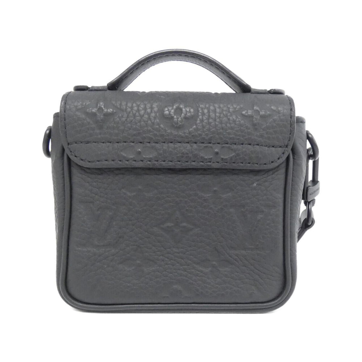 Louis Vuitton Taurillon Black Leather Shoulder Bag (Pre-Owned)