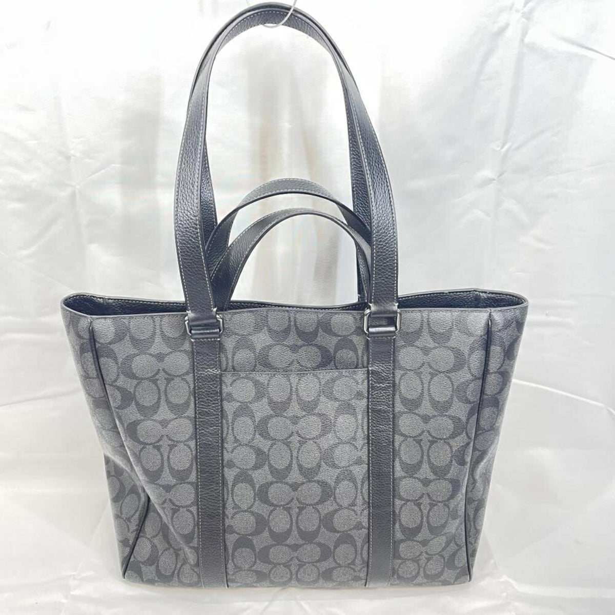 Coach Black Signature Line (Pre-Owned)