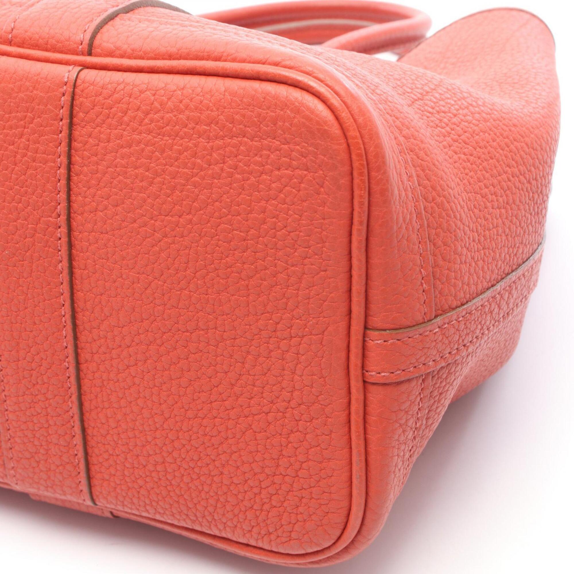 Hermes Red Color Negonda Leather Leather Handbag Tote Bag (Pre-Owned)