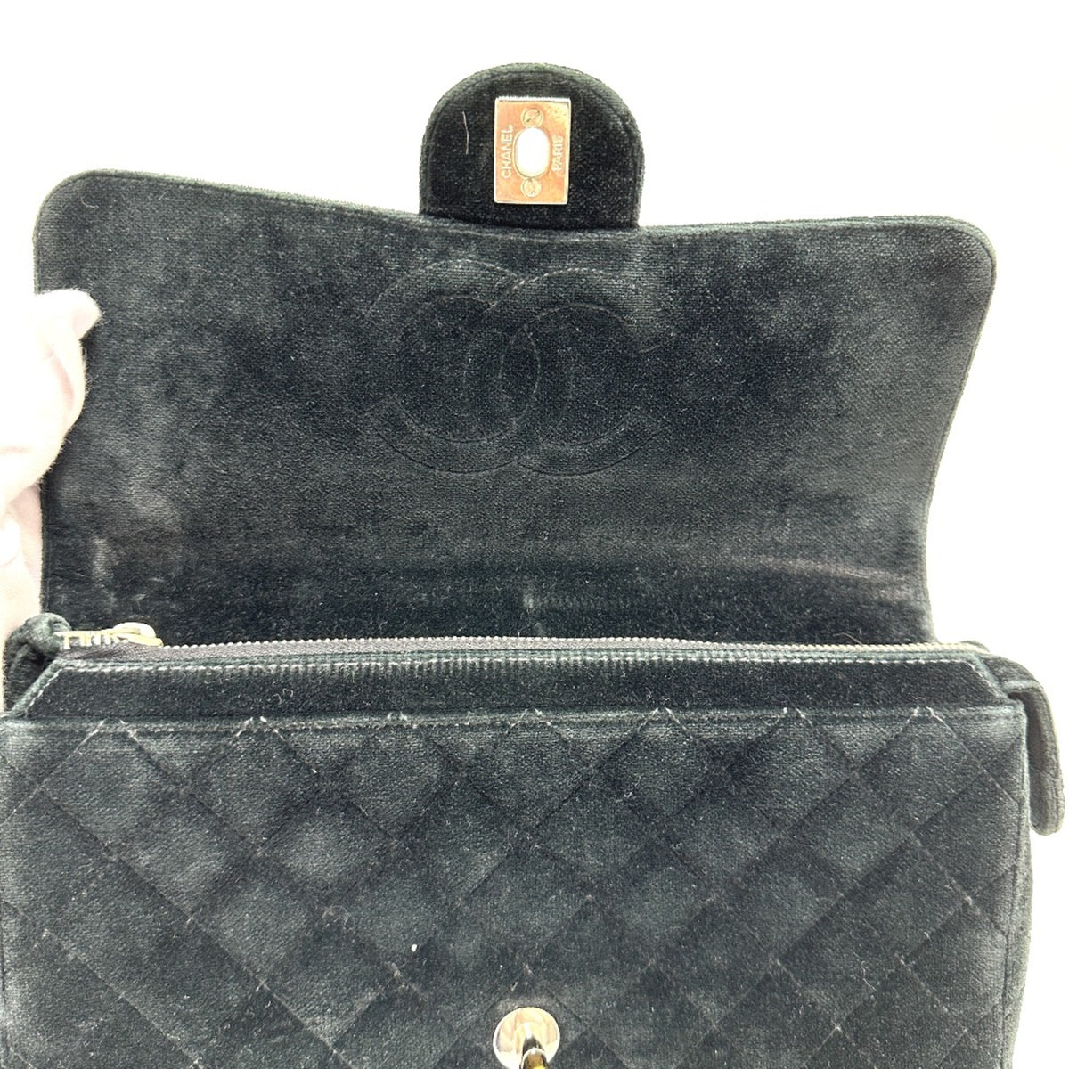 Chanel Black Leather Backpack (Pre-Owned)