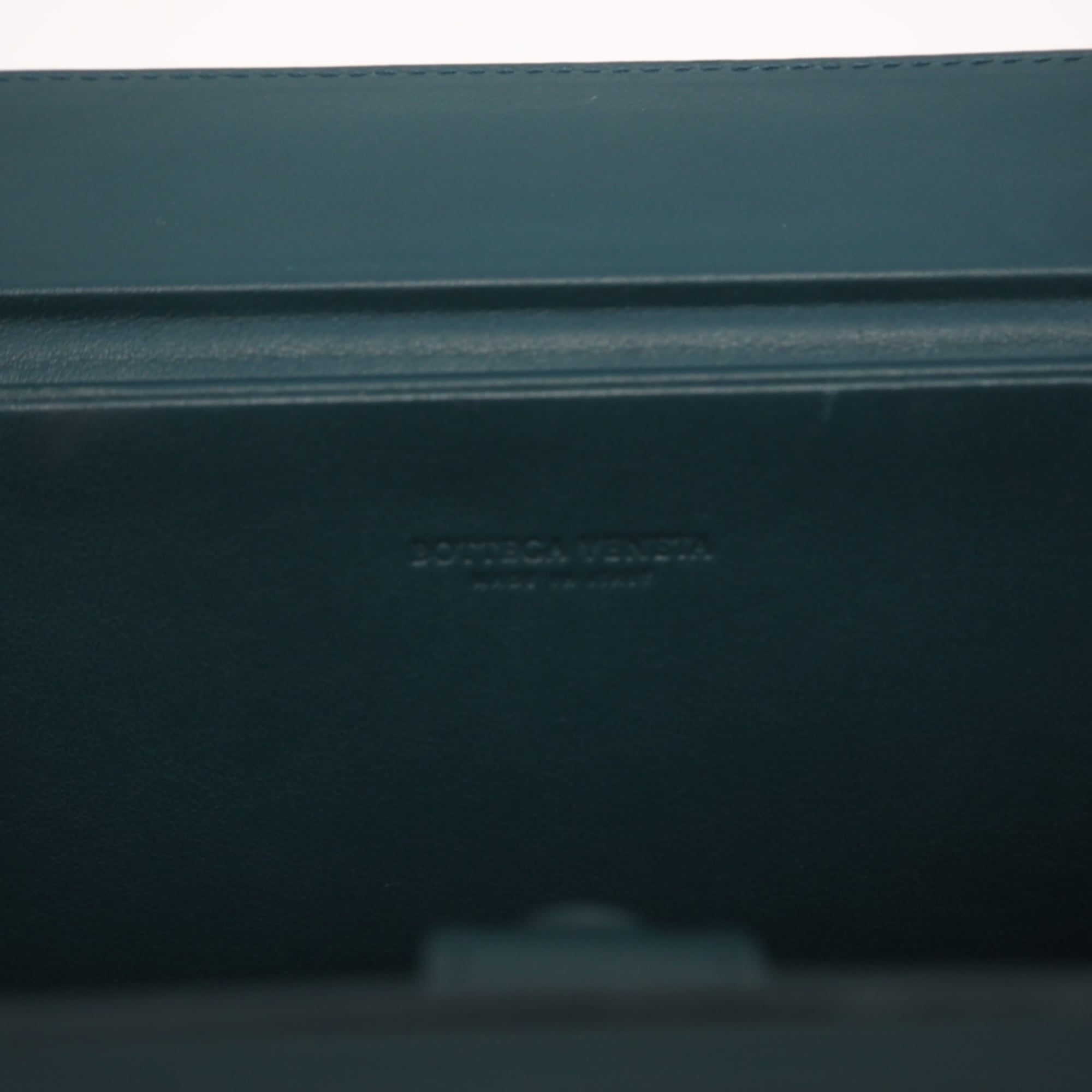 Bottega Veneta Green Leather Shoulder Bag (Pre-Owned)