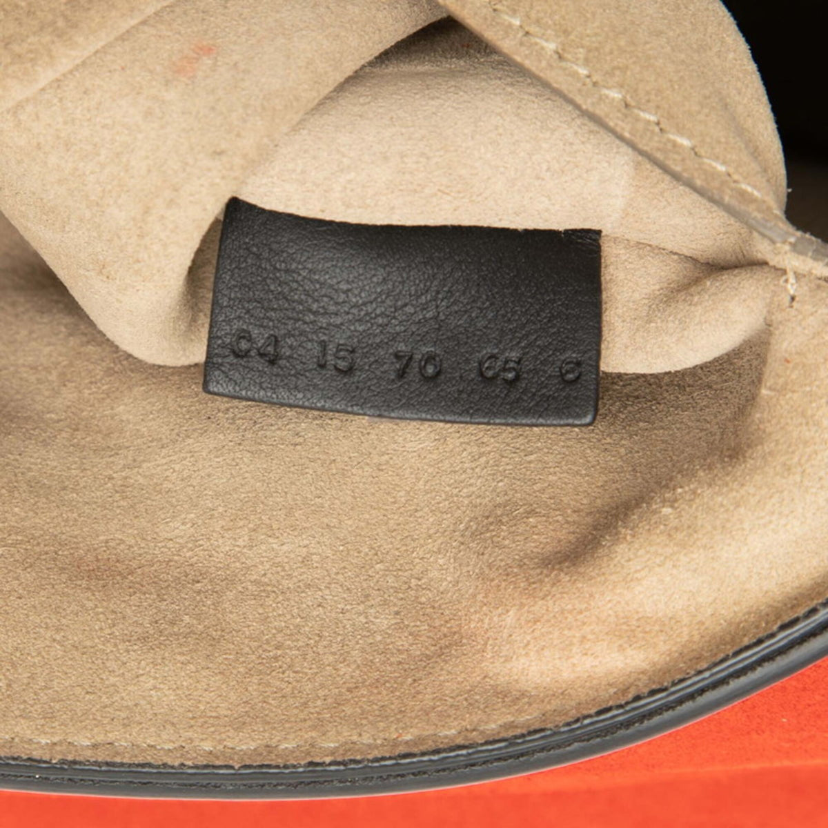 Chloé Drew Black Red Color Leather Suede Shoulder Bag (Pre-Owned)